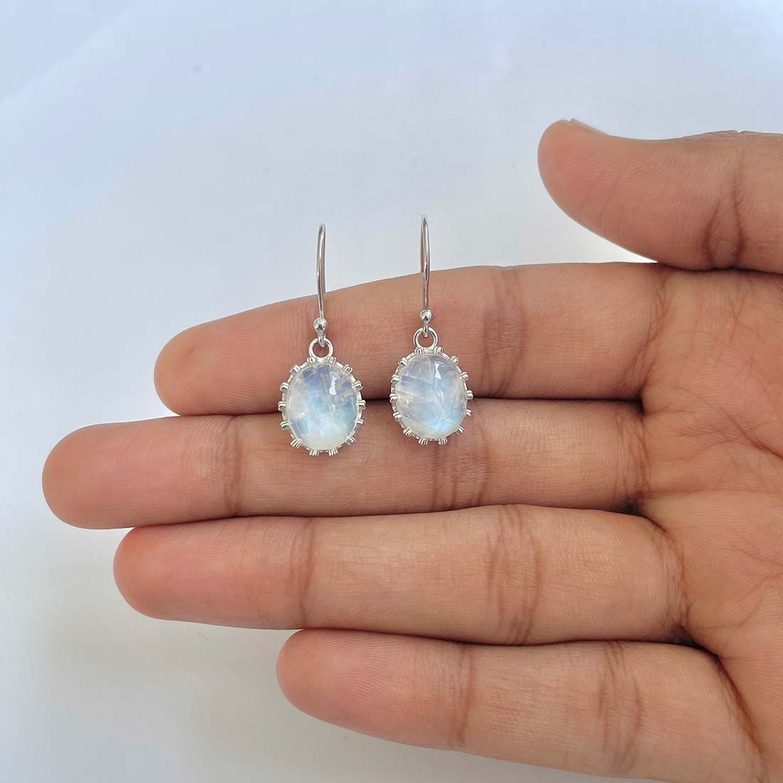 Moonstone Earring-(RBM-RDE-843)
