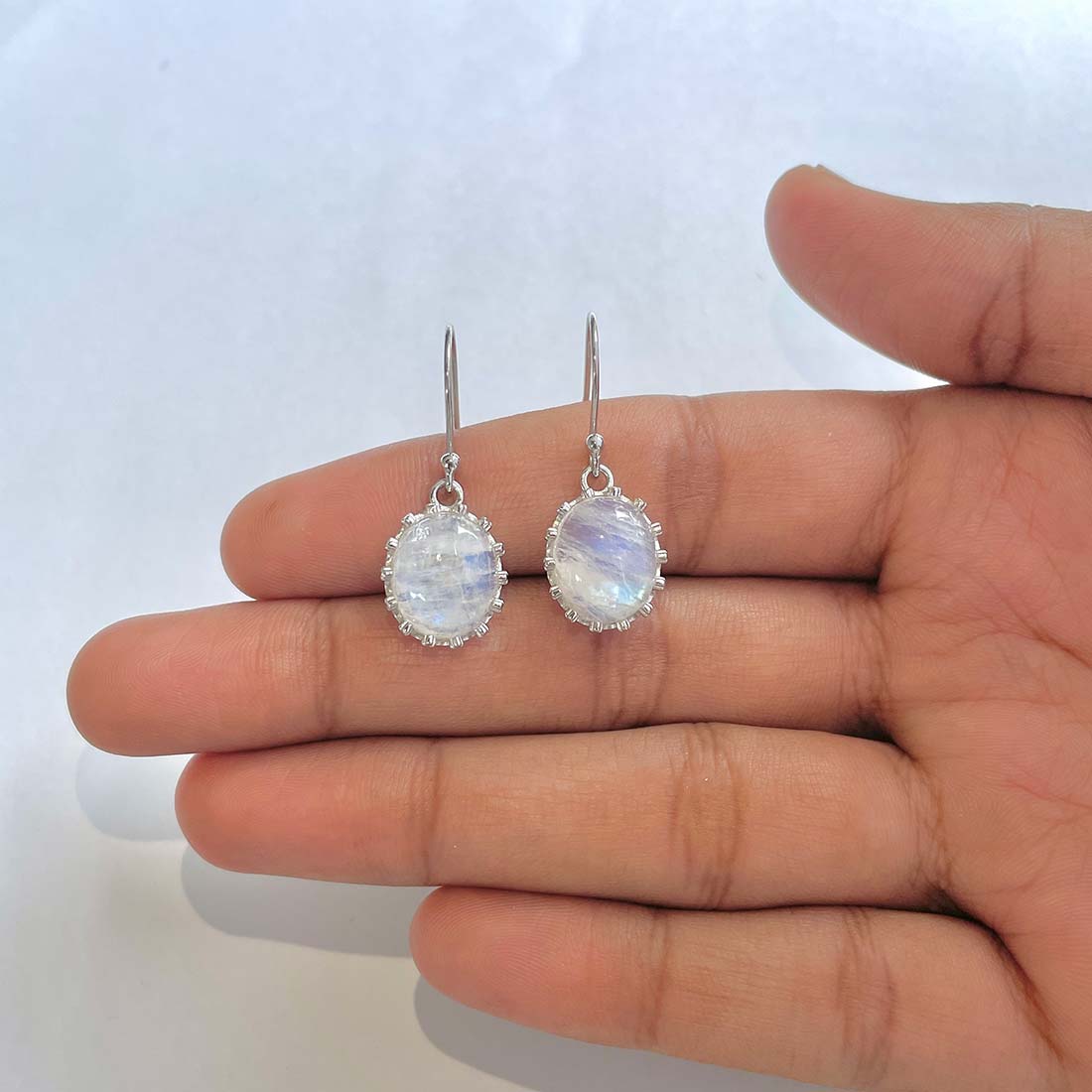 Moonstone Earring-(RBM-RDE-844)