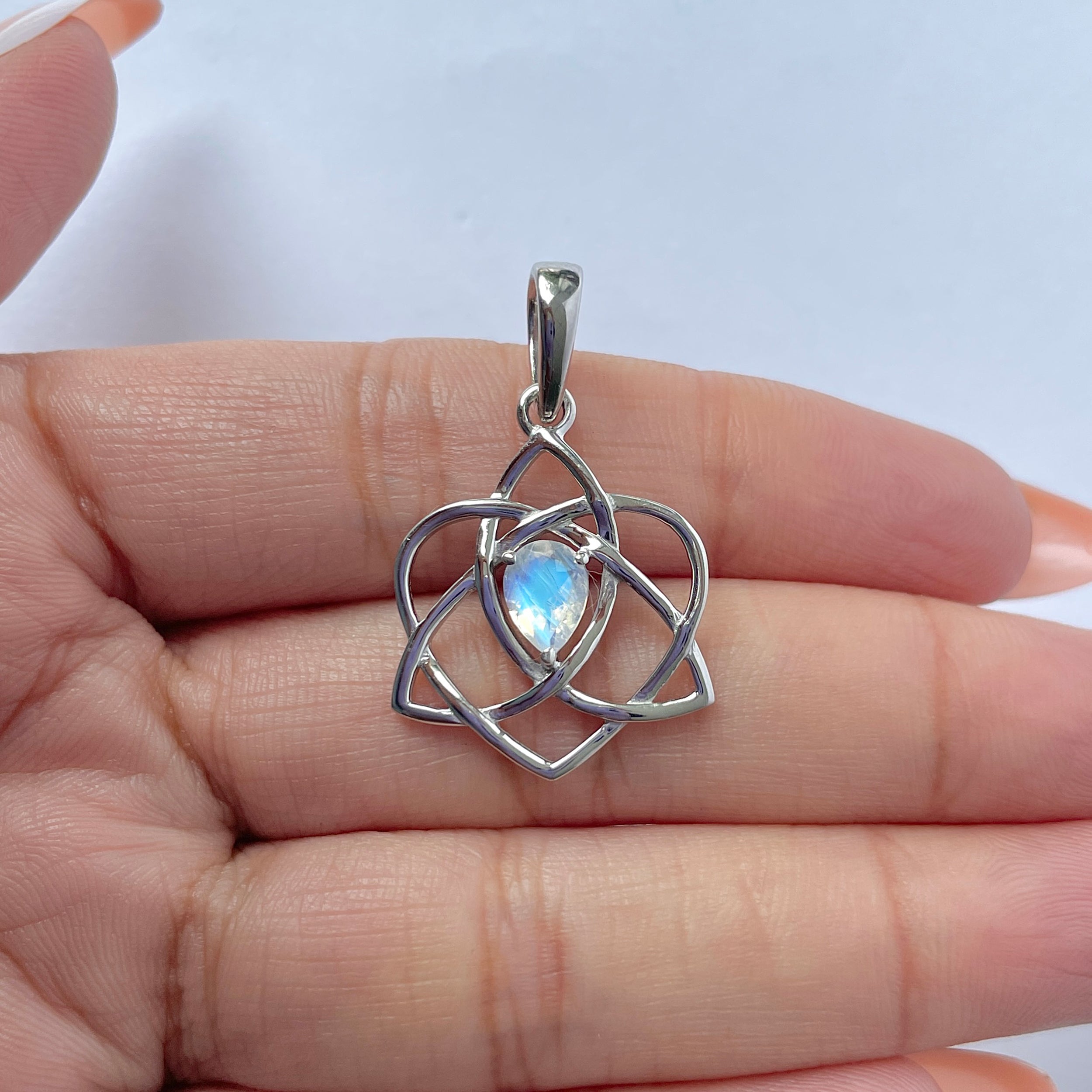 Moonstone Pendant-(RBM-RDEP-880)