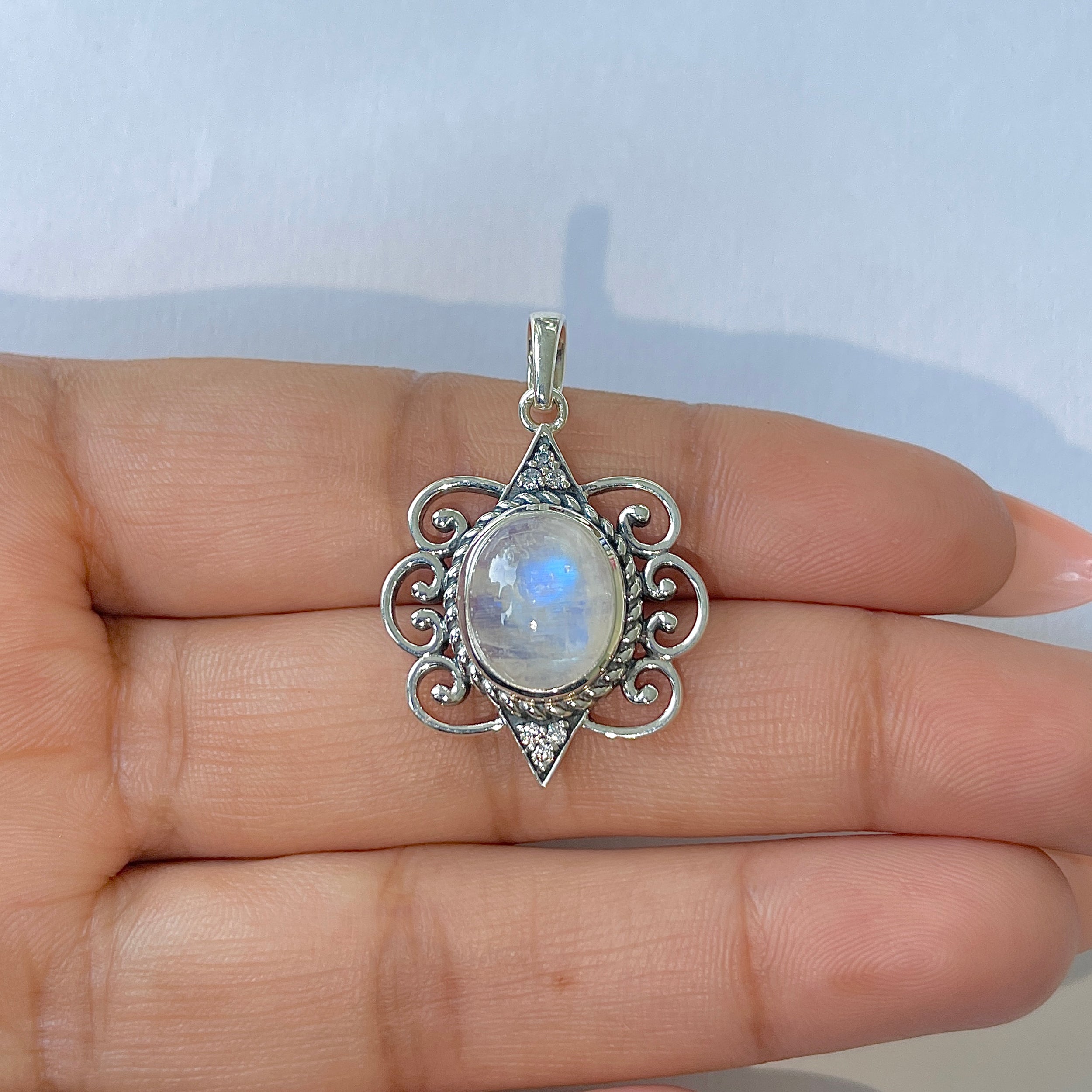 Moonstone Pendant-(RBM-RDP-334)
