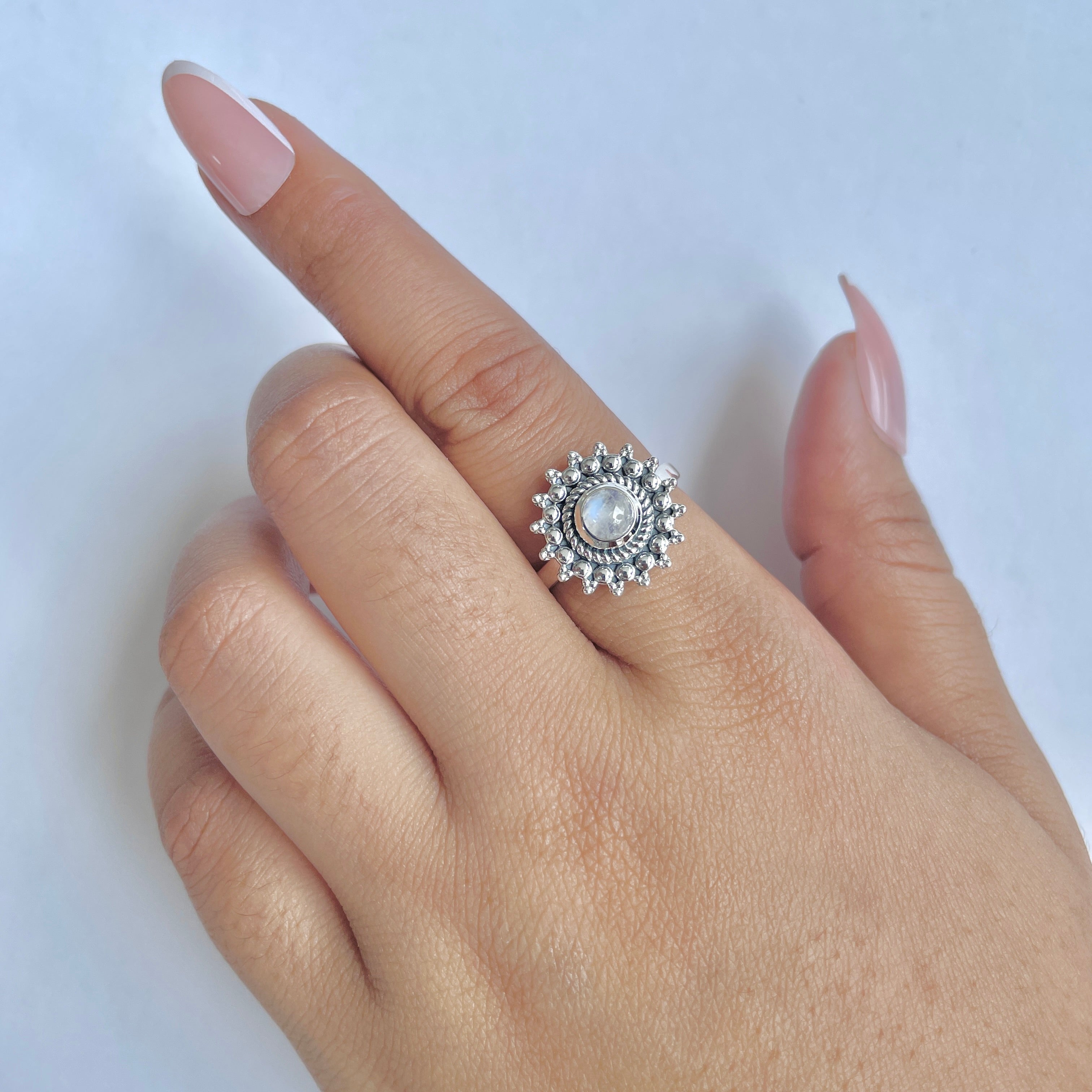 Moonstone Ring-(RBM-RDR-1013.)