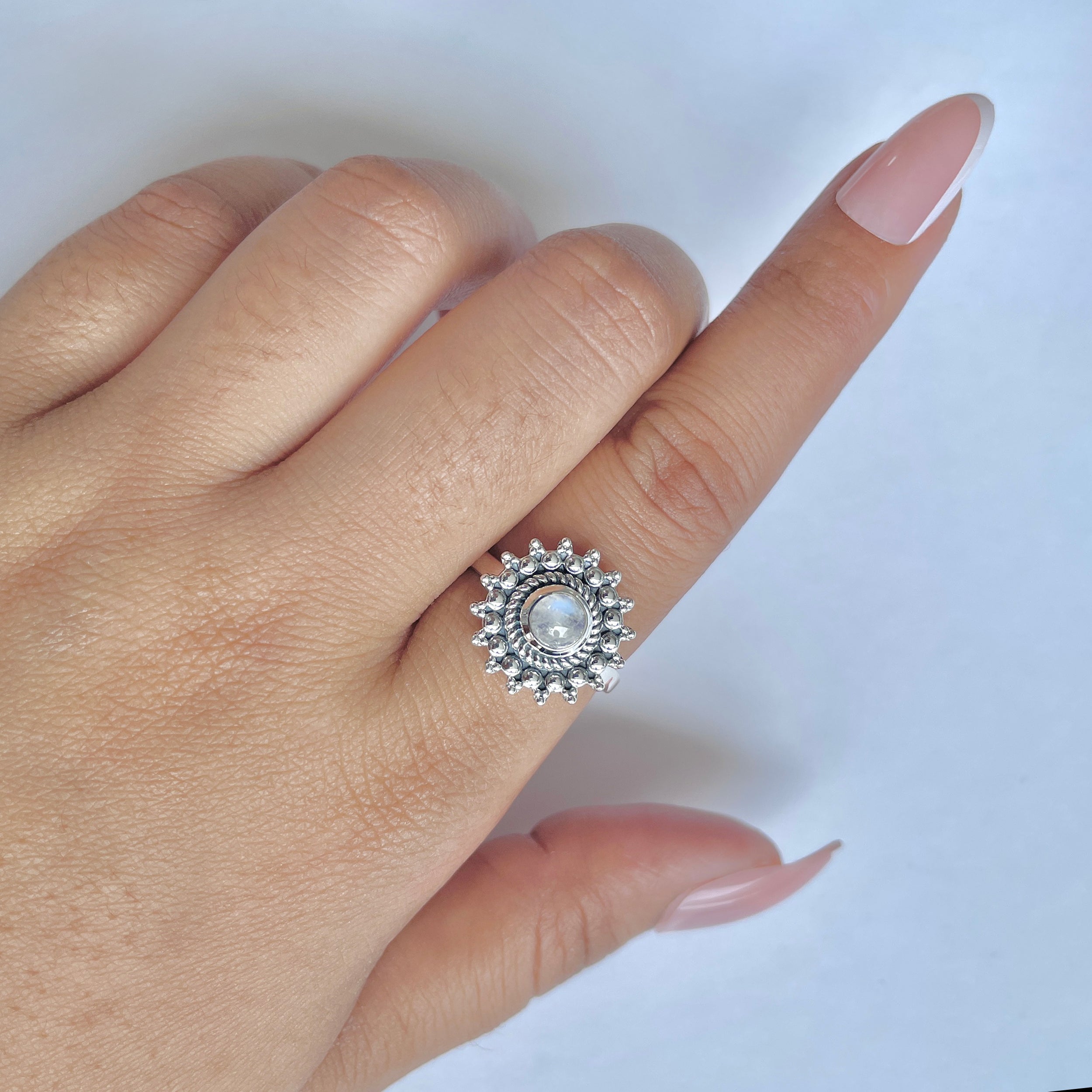 Moonstone Ring-(RBM-RDR-1013.)