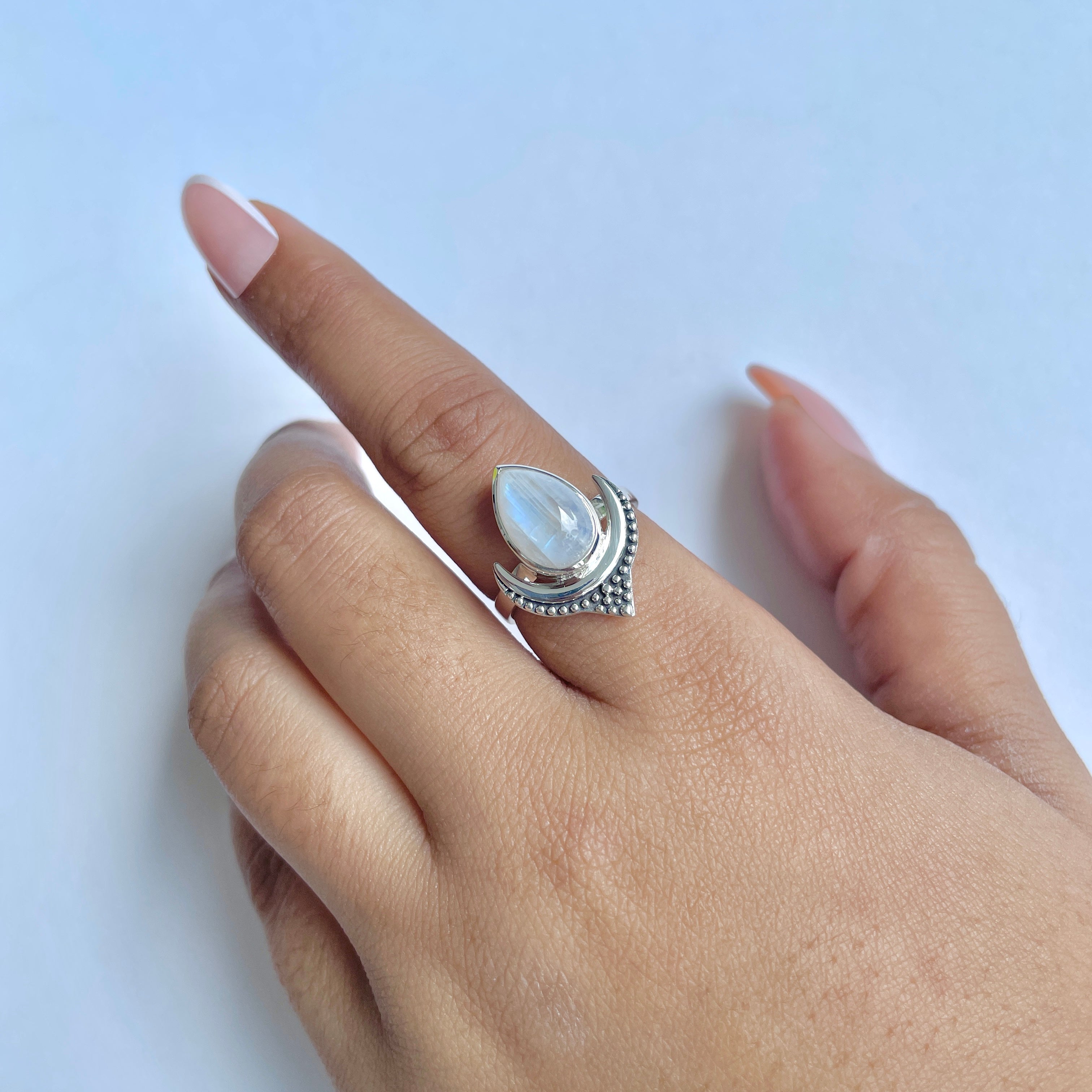 Moonstone Ring-(RBM-RDR-1150.)