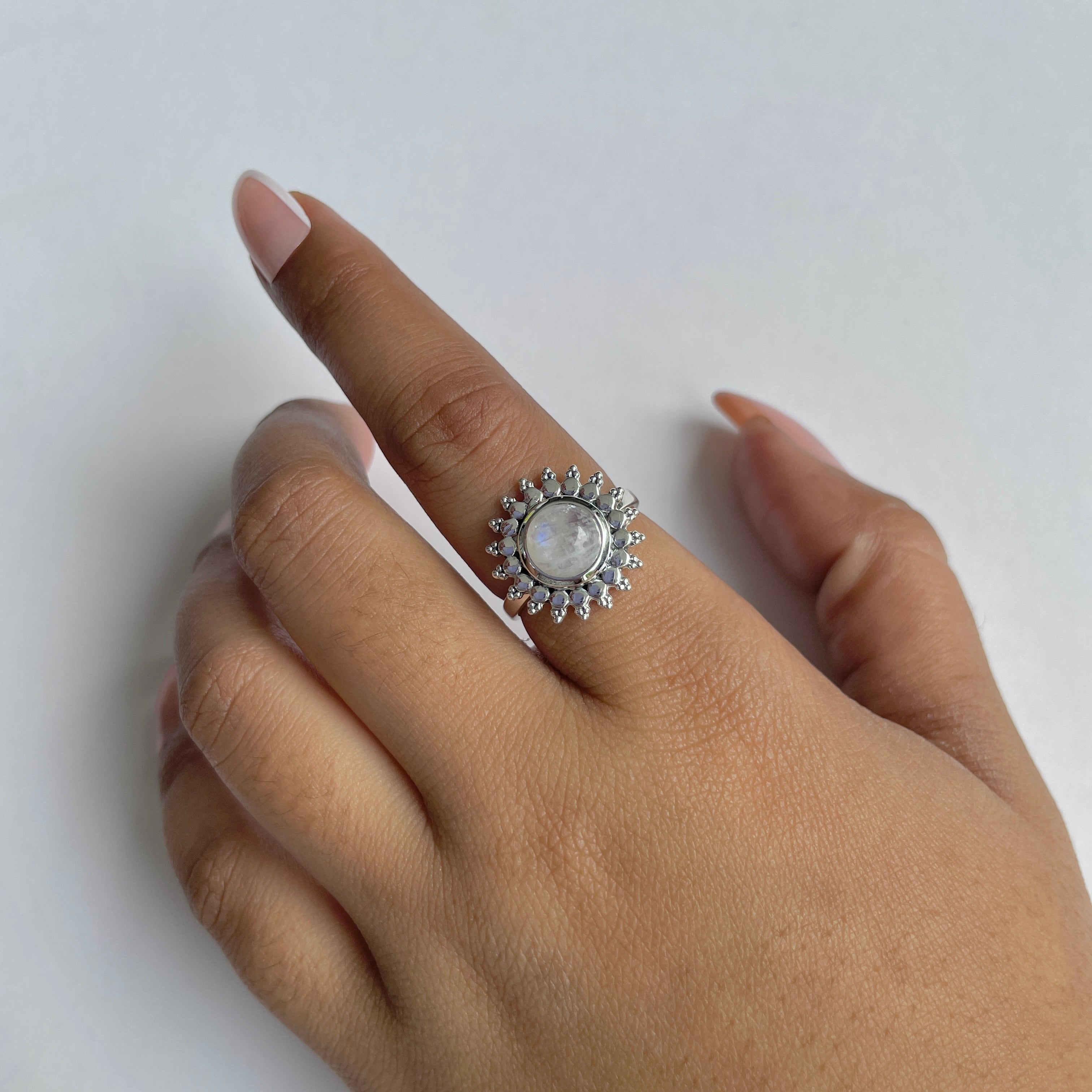 Moonstone Ring-(RBM-RDR-1199.)