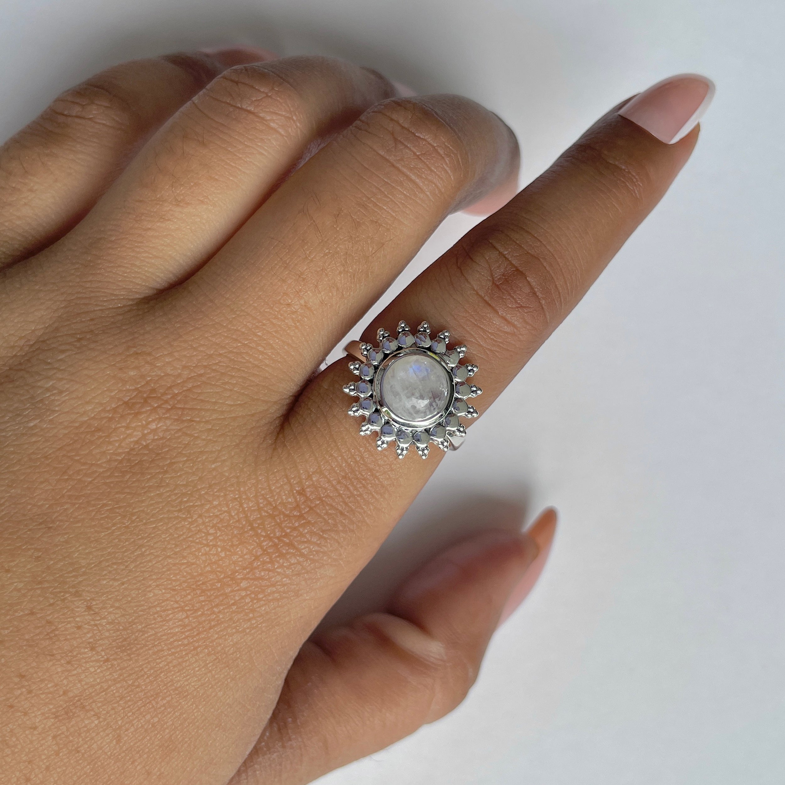 Moonstone Ring-(RBM-RDR-1199.)