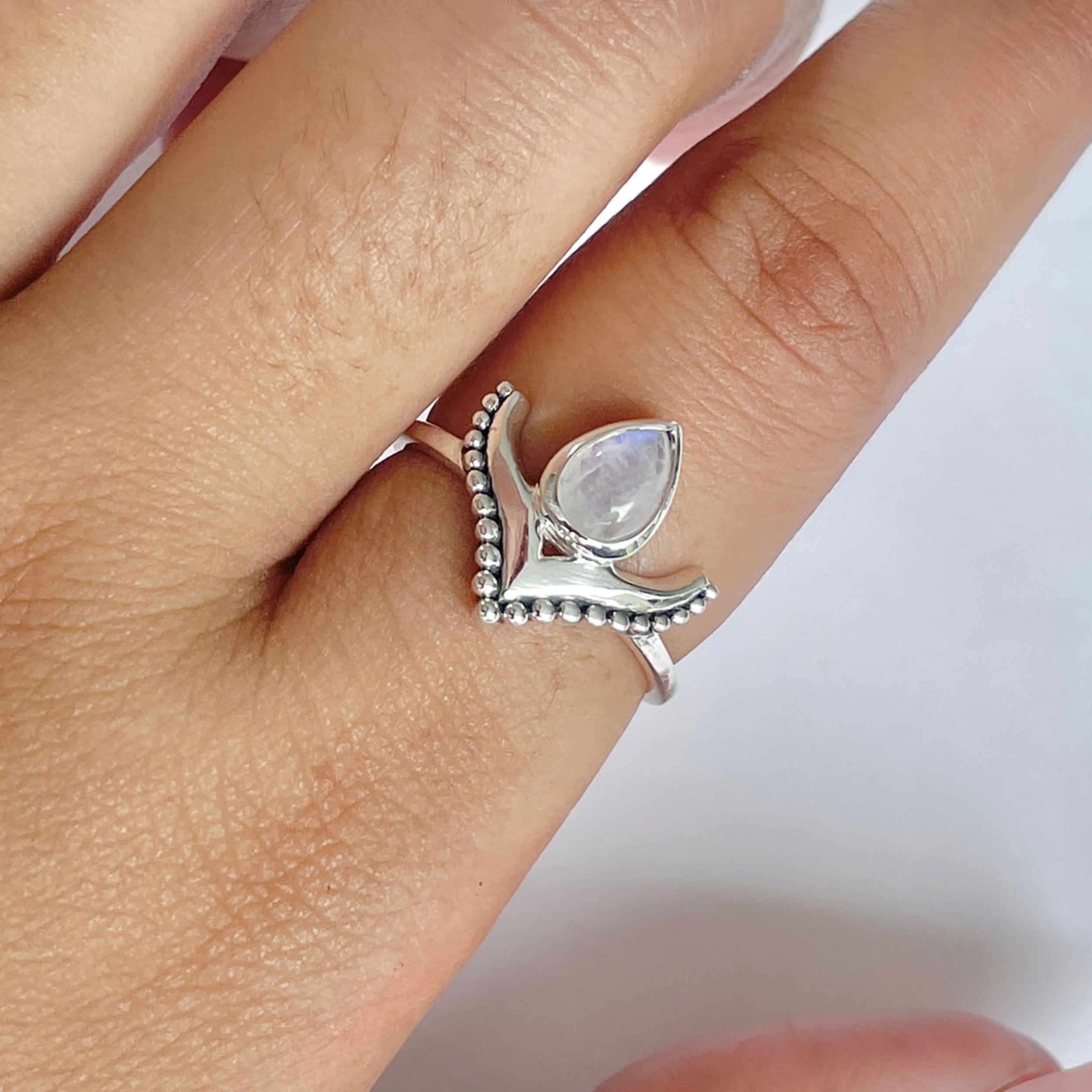 Moonstone Ring-(RBM-RDR-1269.)