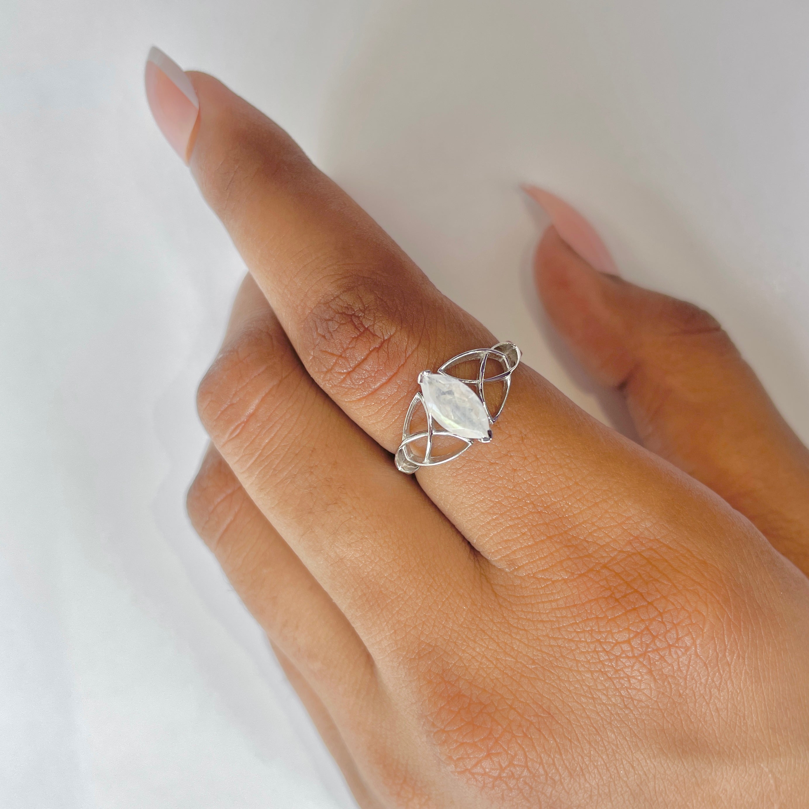 Moonstone Ring-(RBM-RDR-13.)