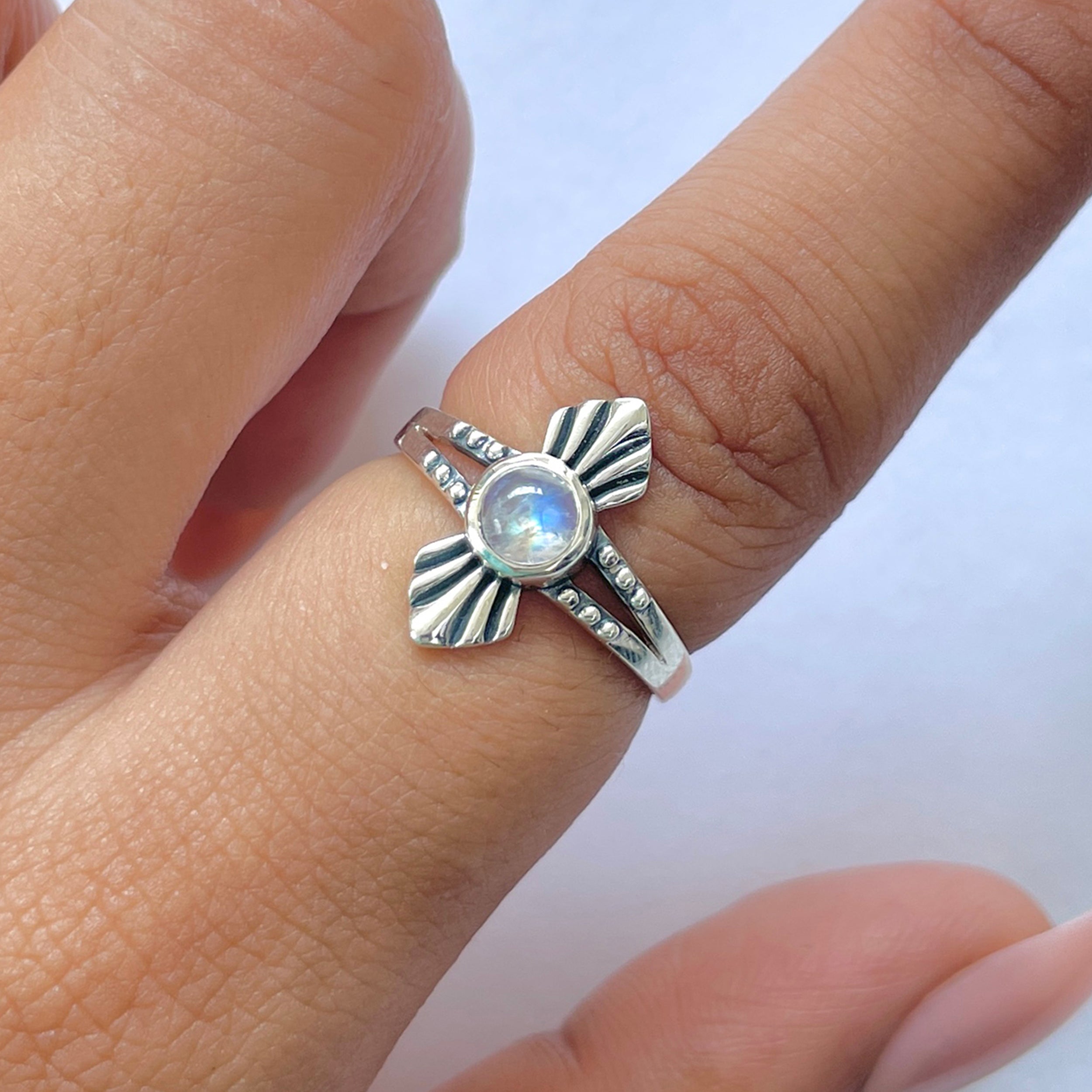 Moonstone Ring-(RBM-RDR-1317.)