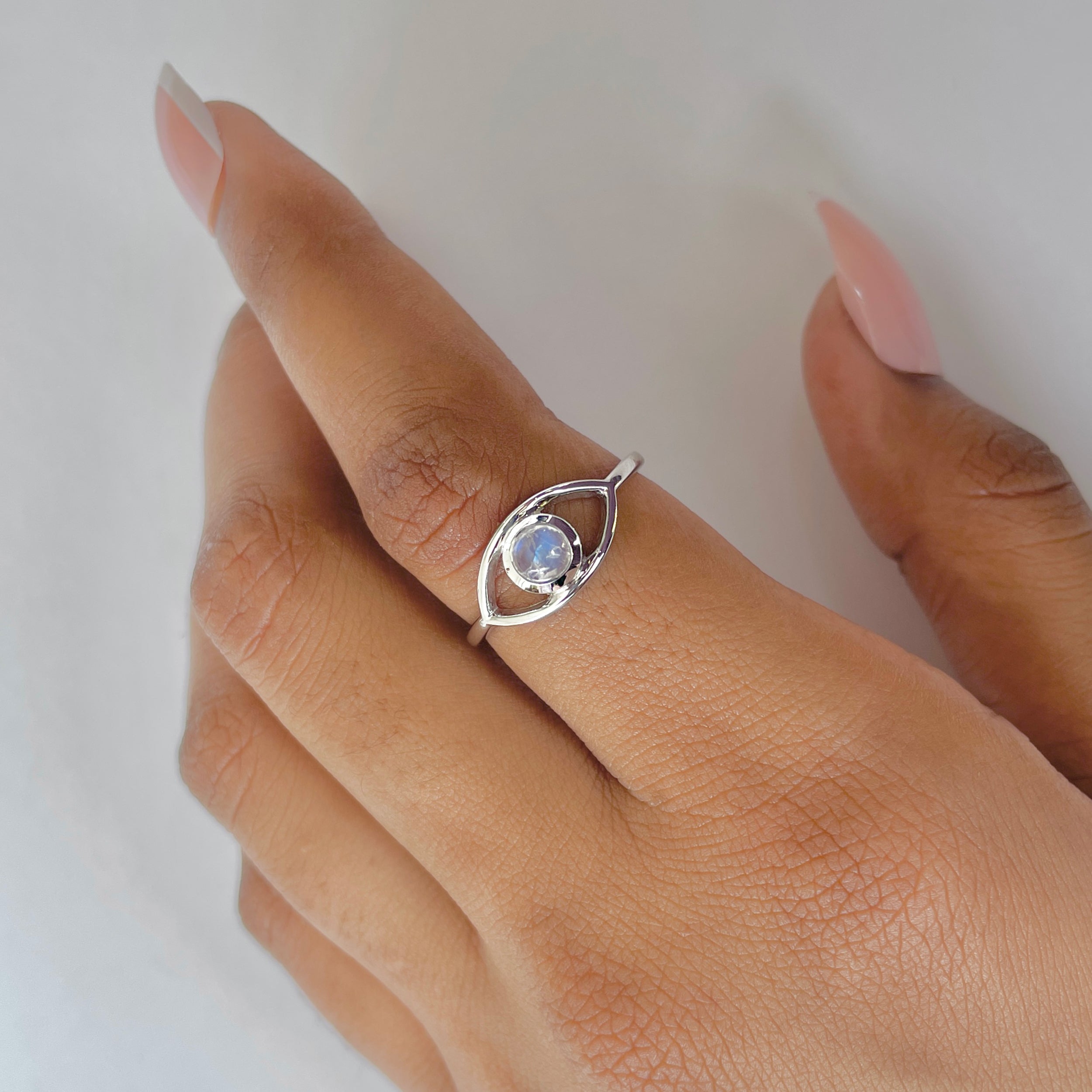 Moonstone Ring-(RBM-RDR-1324.)