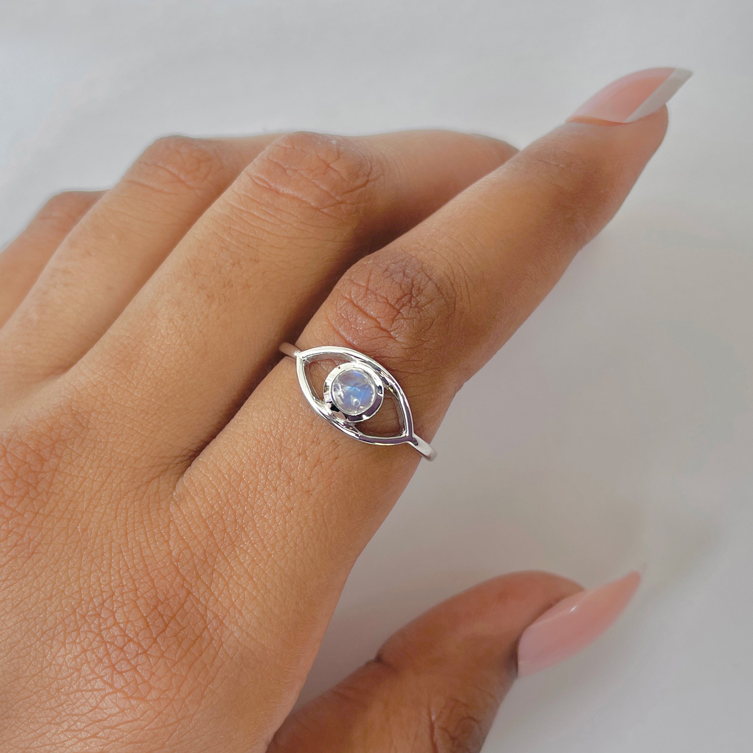 Moonstone Ring-(RBM-RDR-1324.)