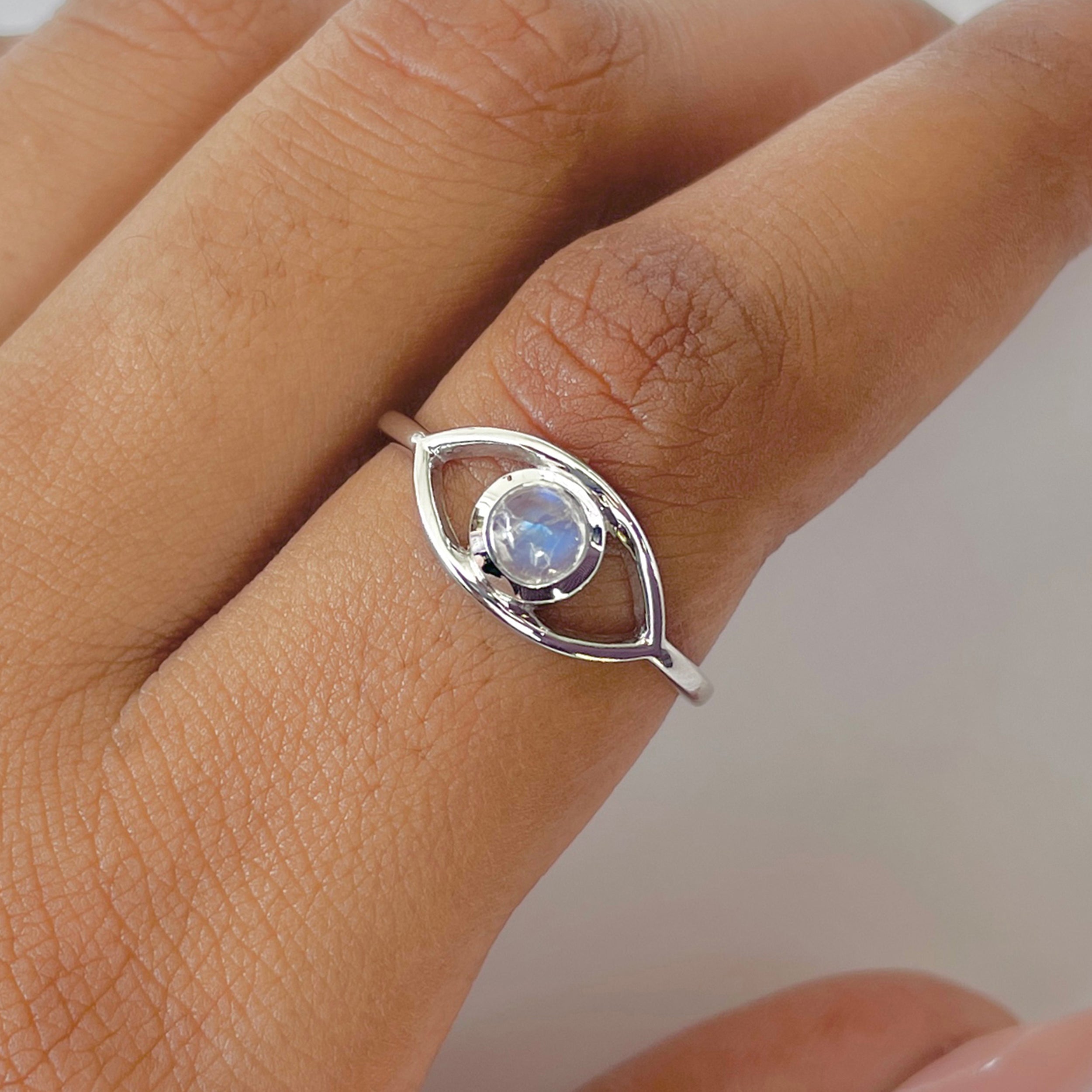 Moonstone Ring-(RBM-RDR-1324.)