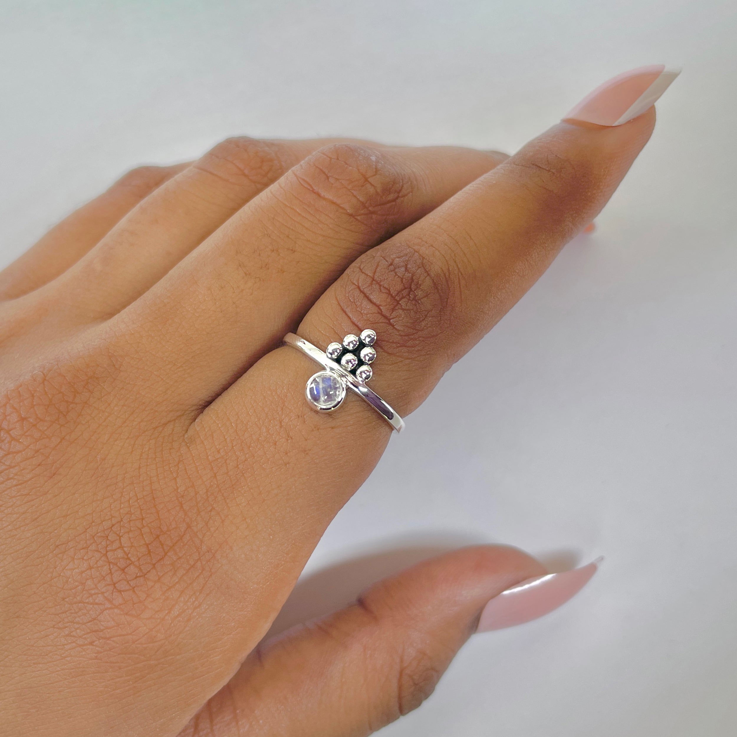 Moonstone Ring-(RBM-RDR-1332.)