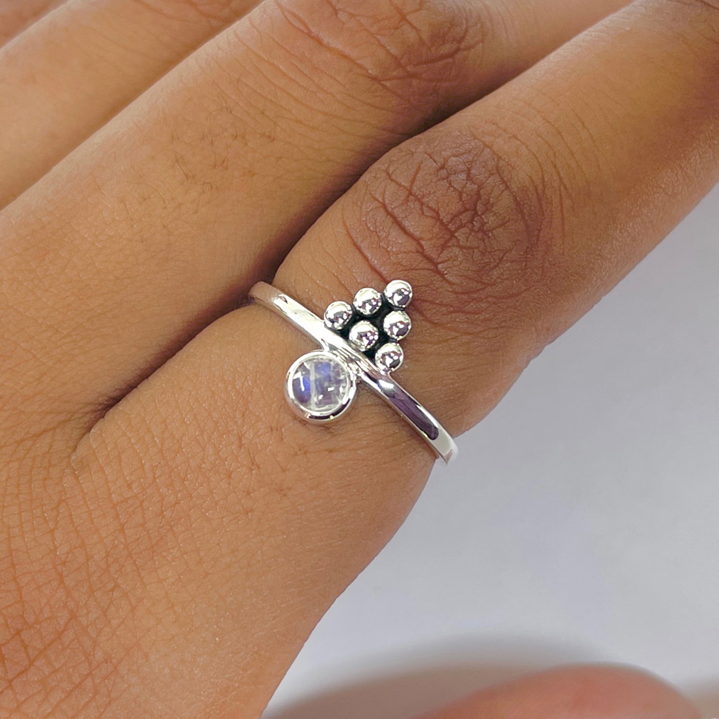 Moonstone Ring-(RBM-RDR-1332.)