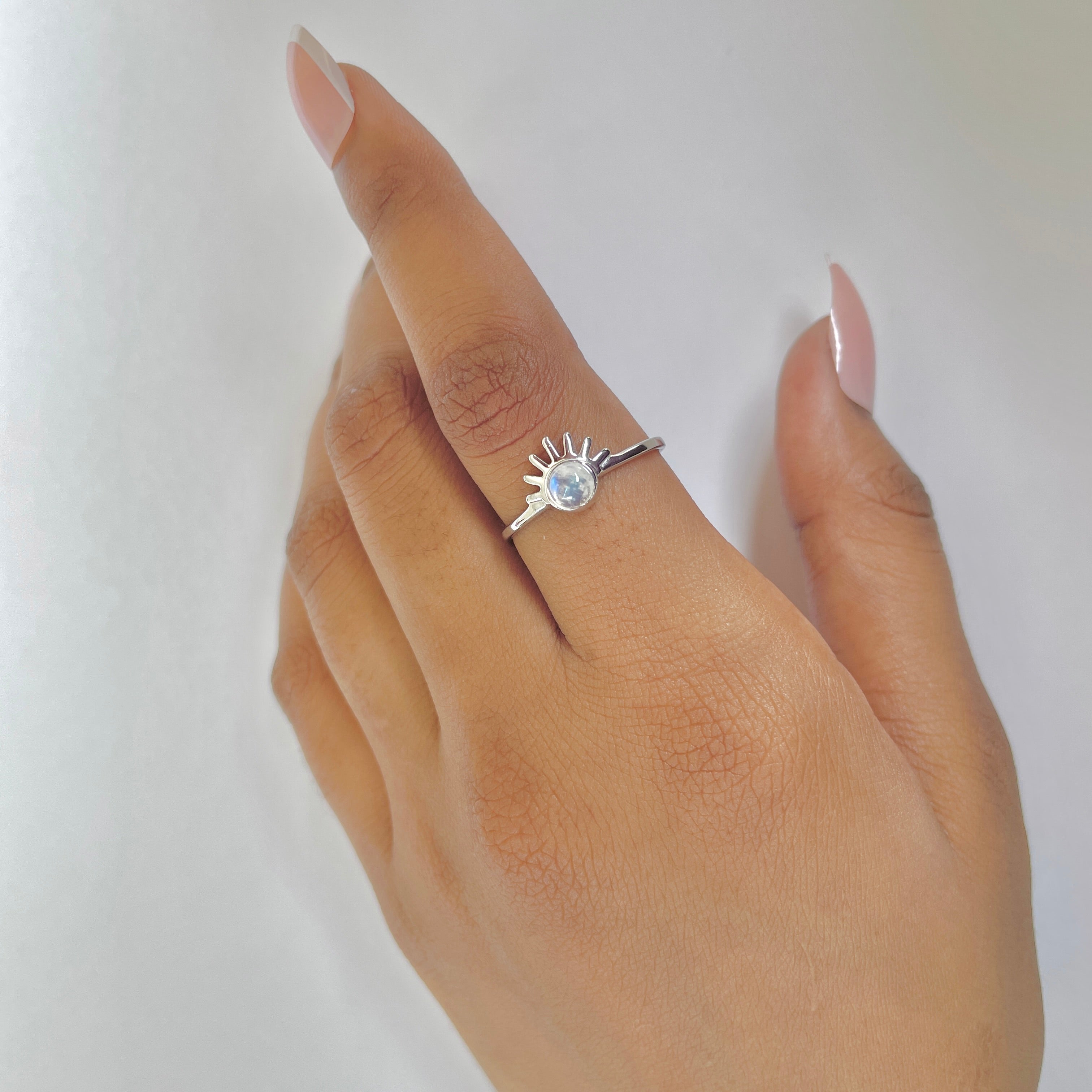Moonstone Ring-(RBM-RDR-1340.)