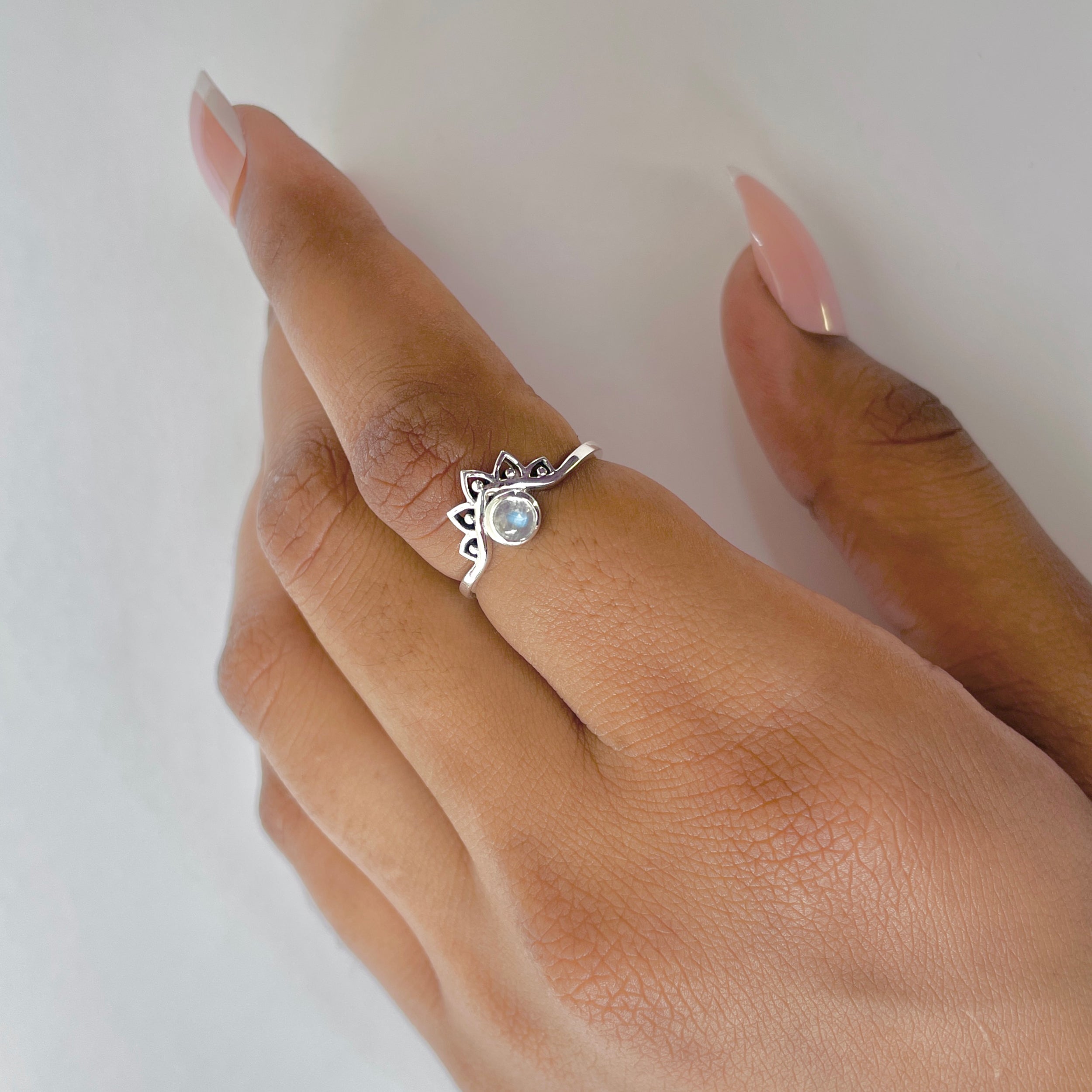 Moonstone Ring-(RBM-RDR-1342.)
