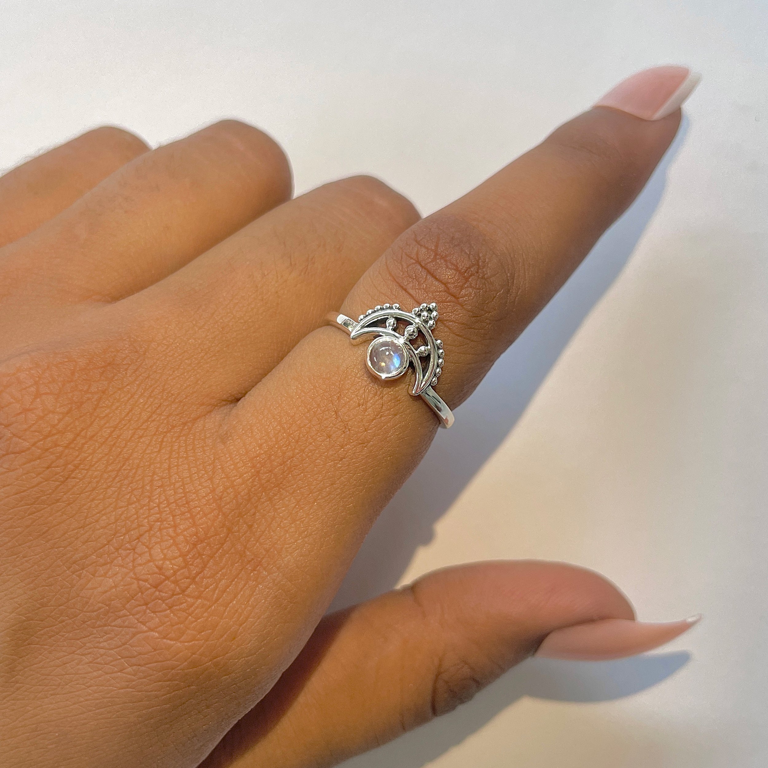 Moonstone Ring-(RBM-RDR-1344.)