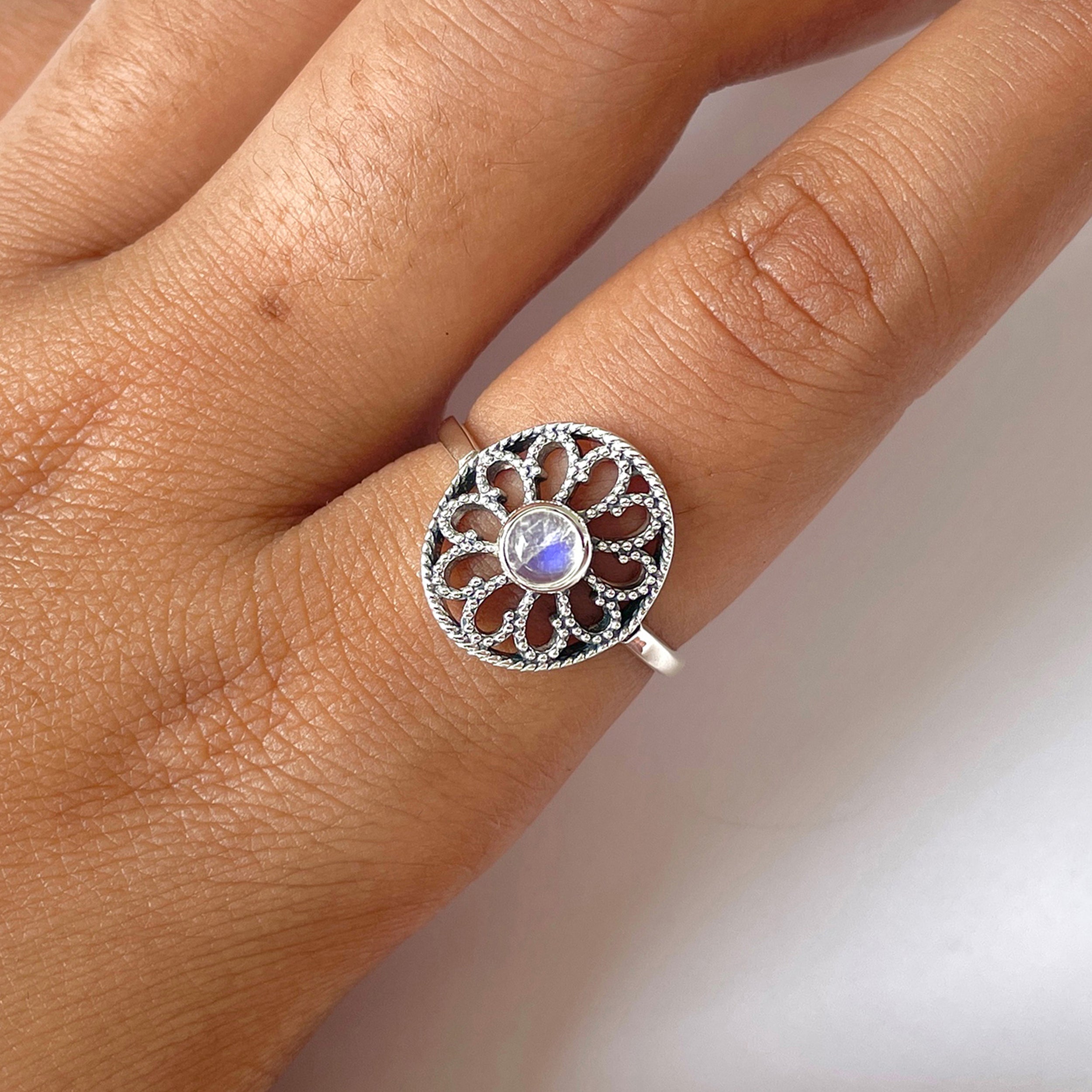 Moonstone Ring-(RBM-RDR-1350.)