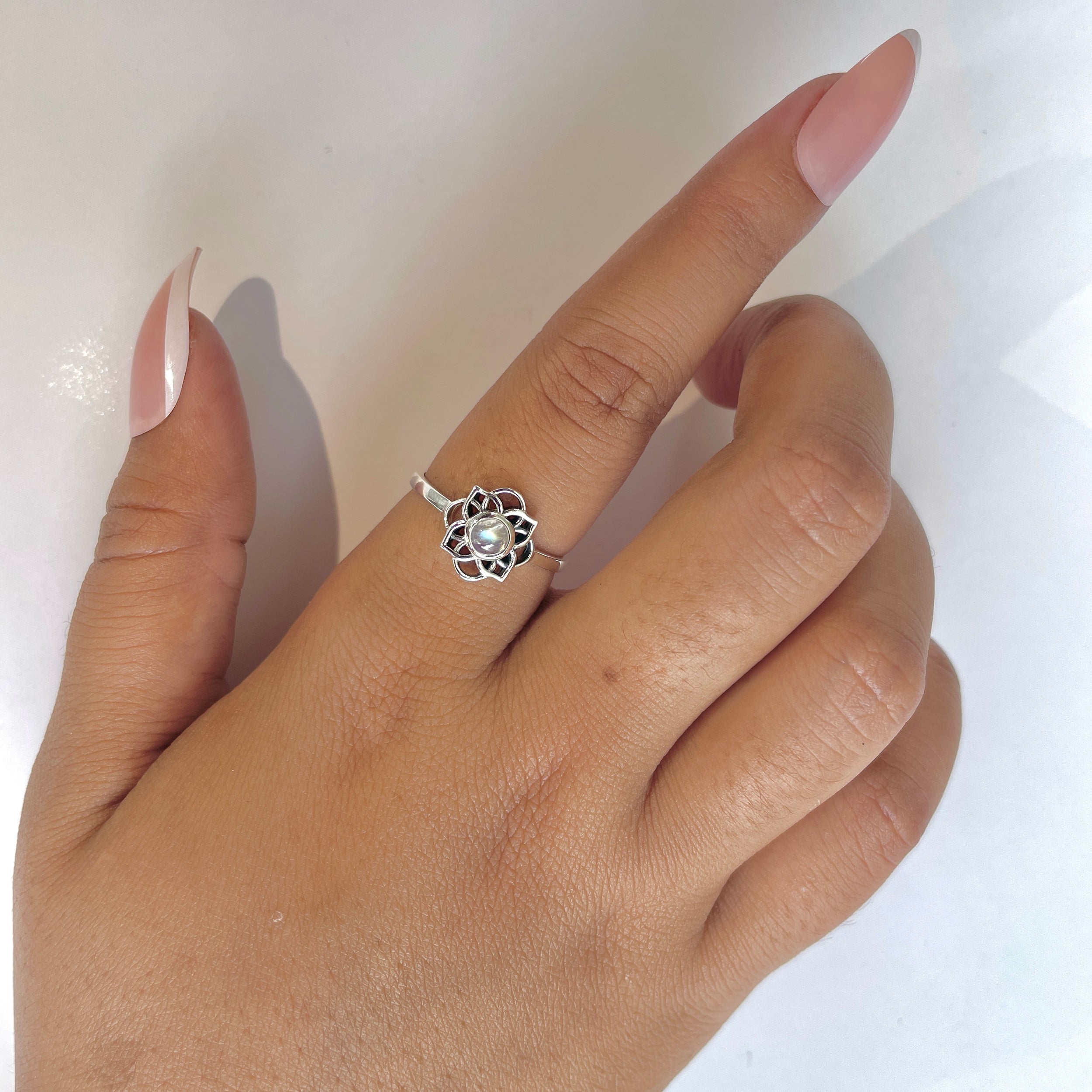 Moonstone Ring-(RBM-RDR-1351.)
