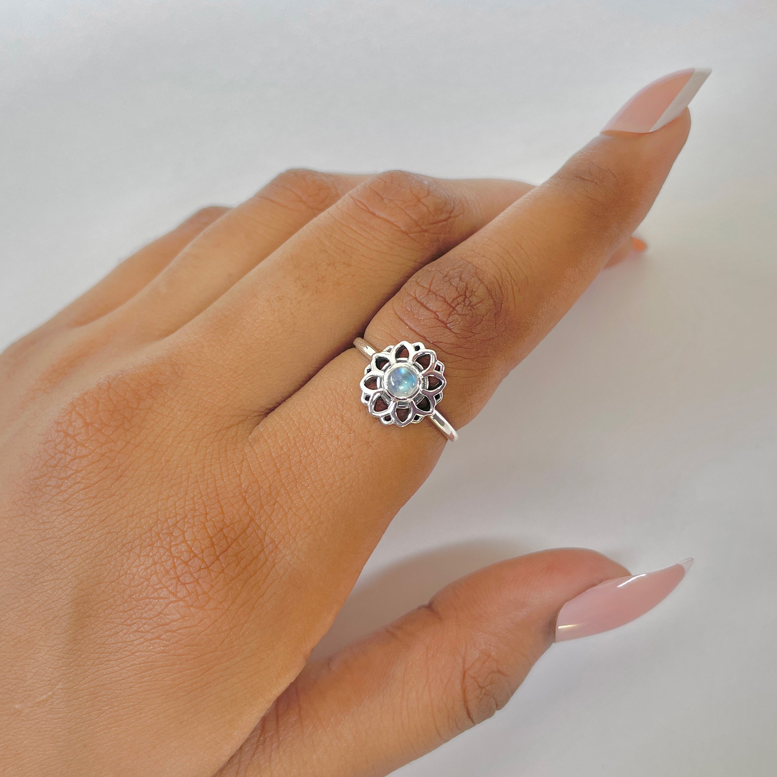 Moonstone Ring-(RBM-RDR-1359.)