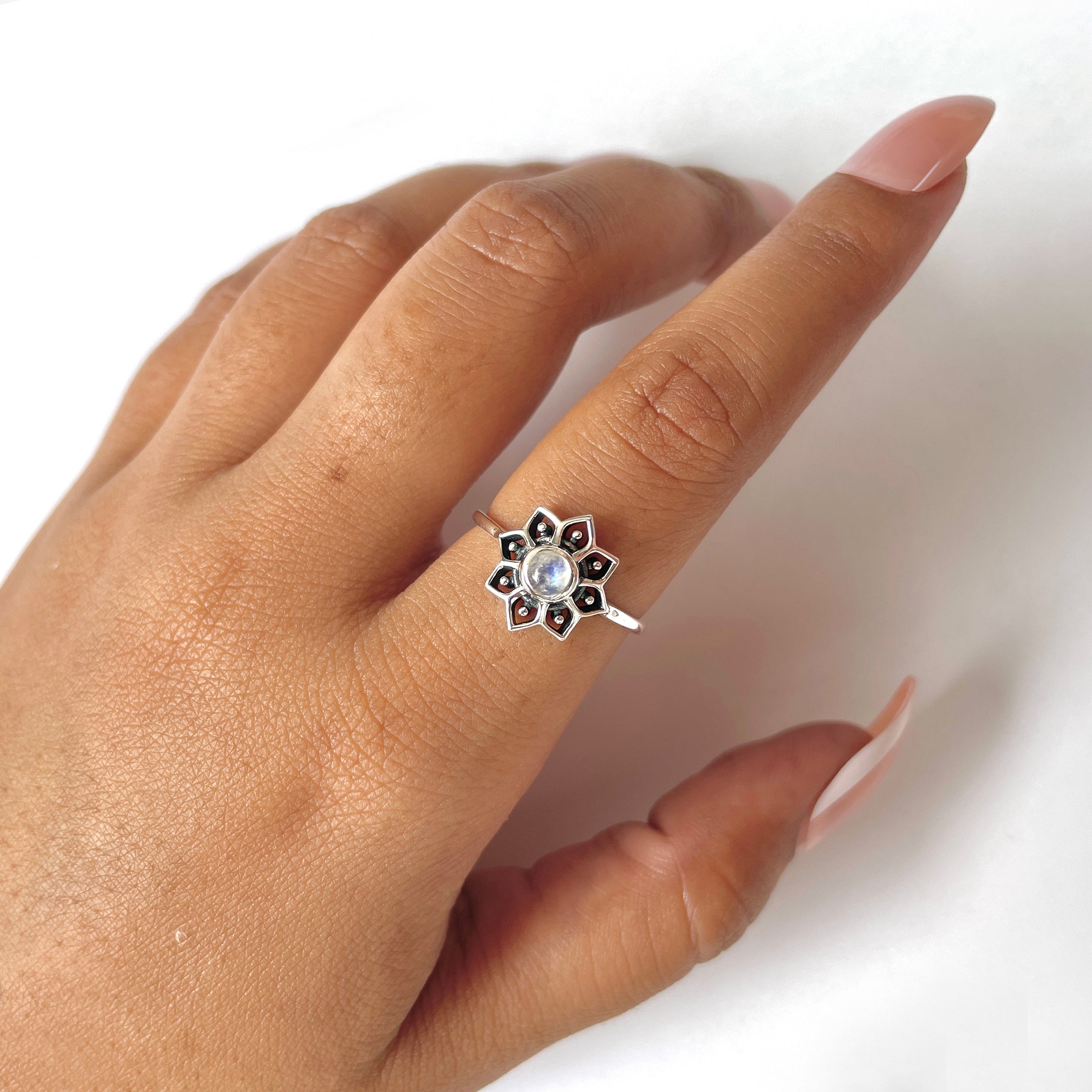 Moonstone Ring-(RBM-RDR-1360.)