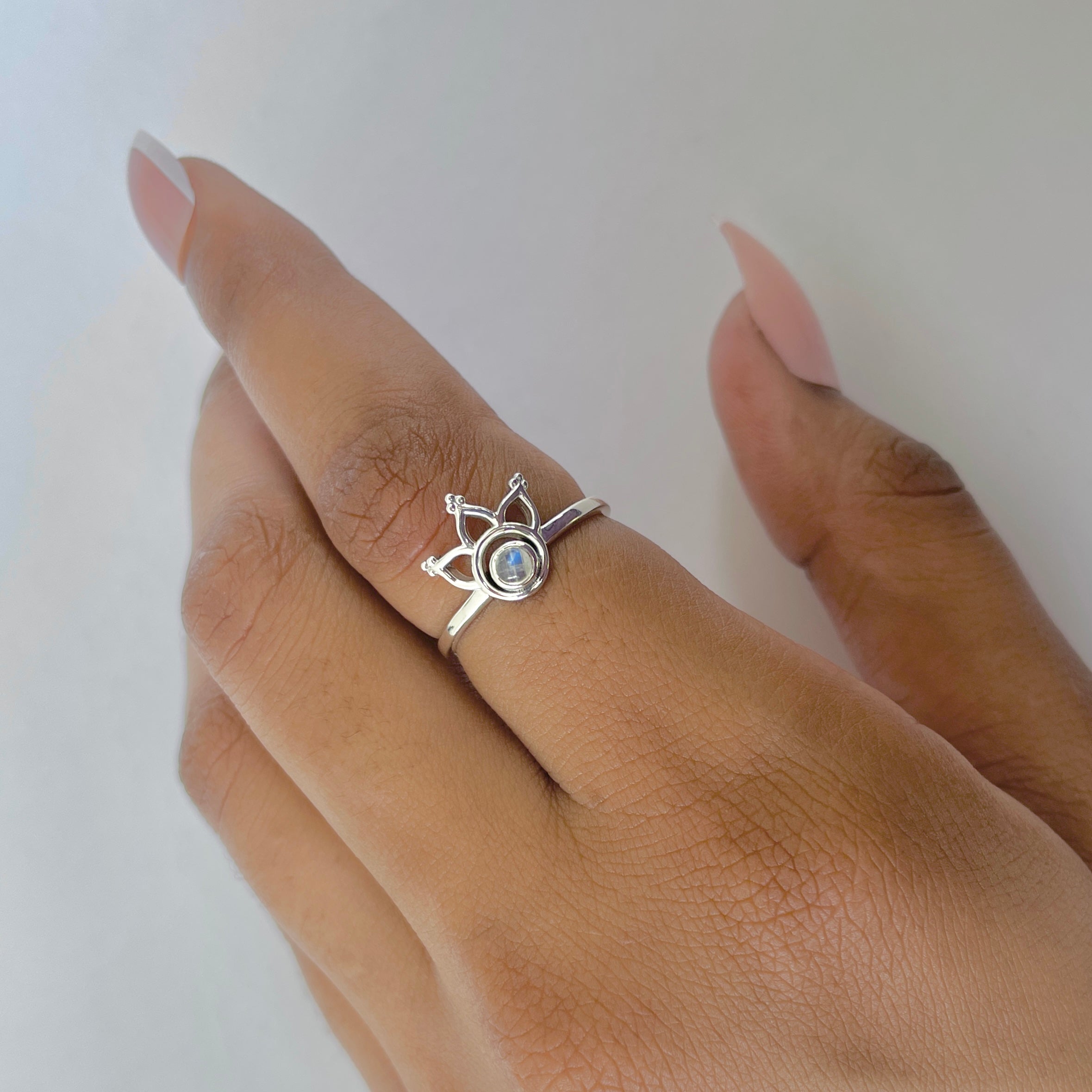 Moonstone Ring-(RBM-RDR-1362.)