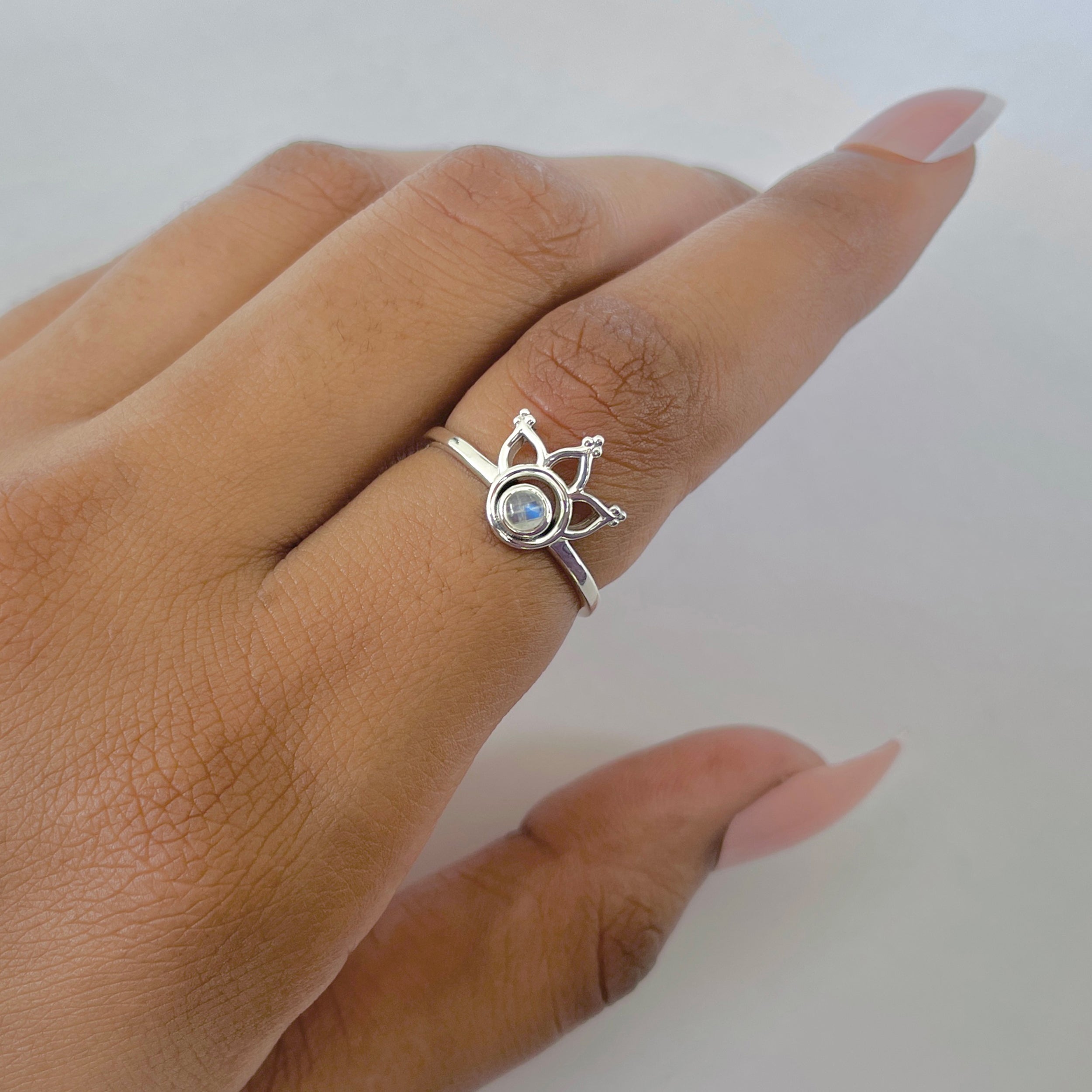 Moonstone Ring-(RBM-RDR-1362.)