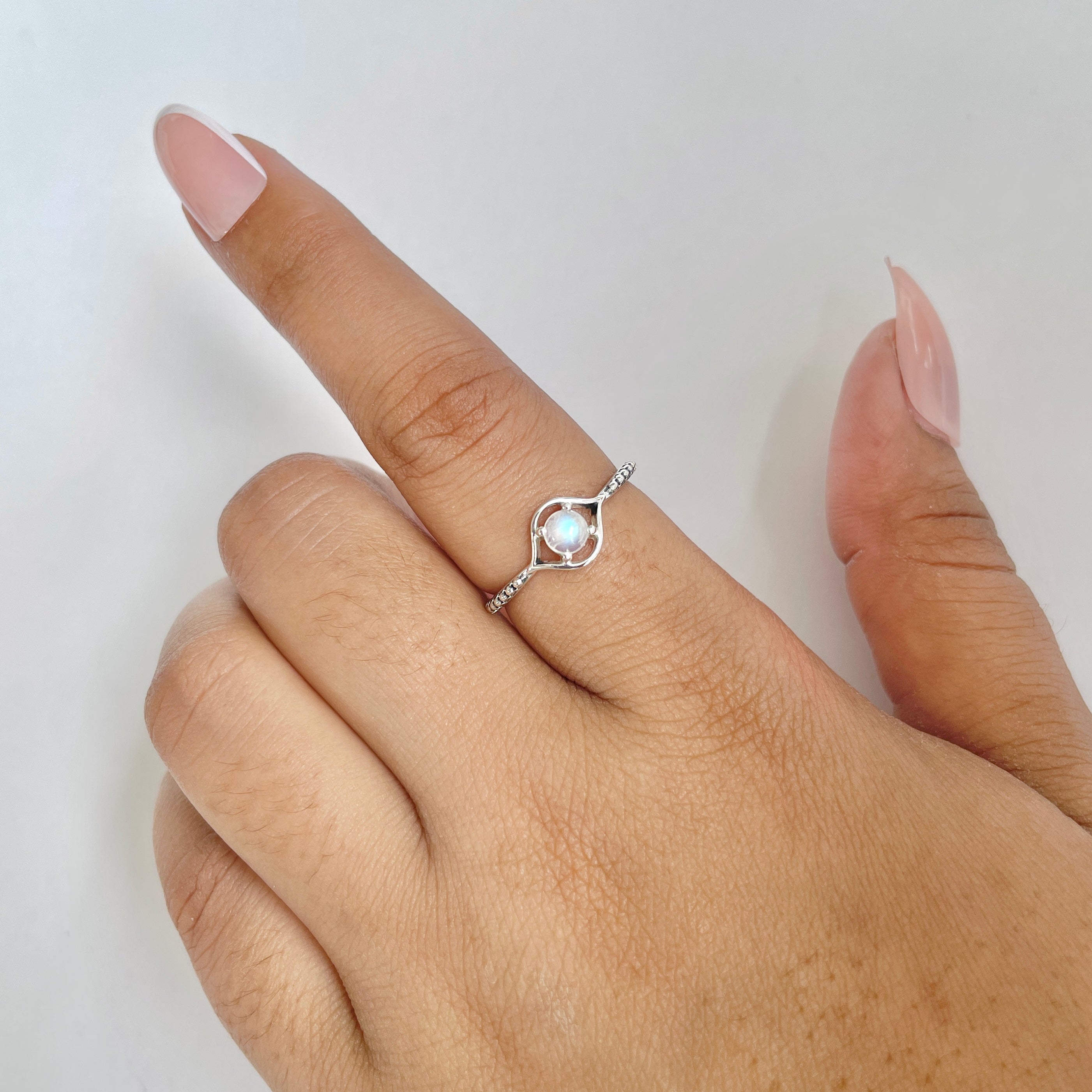 Moonstone Ring-(RBM-RDR-1396.)