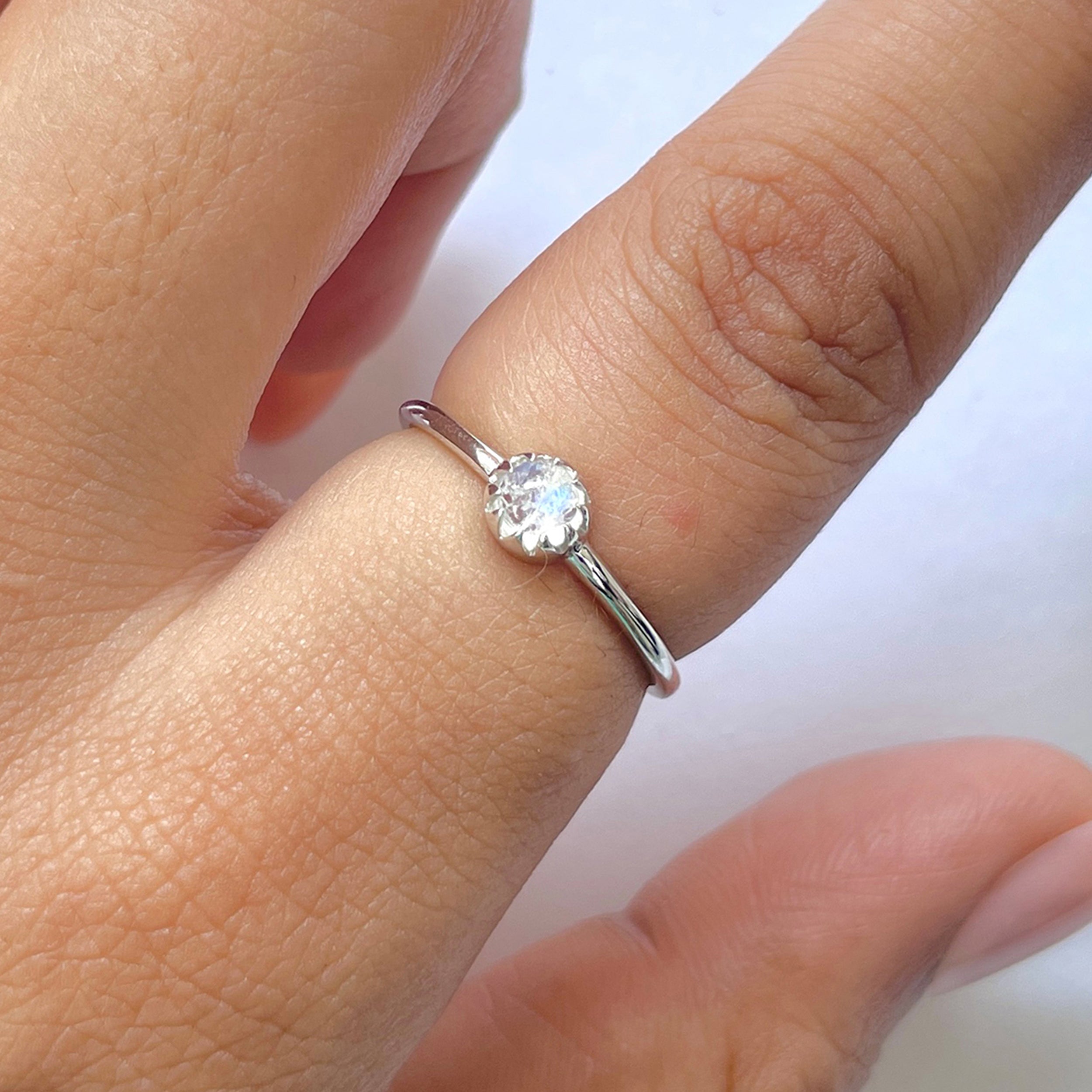 Moonstone Ring-(RBM-RDR-1421.)