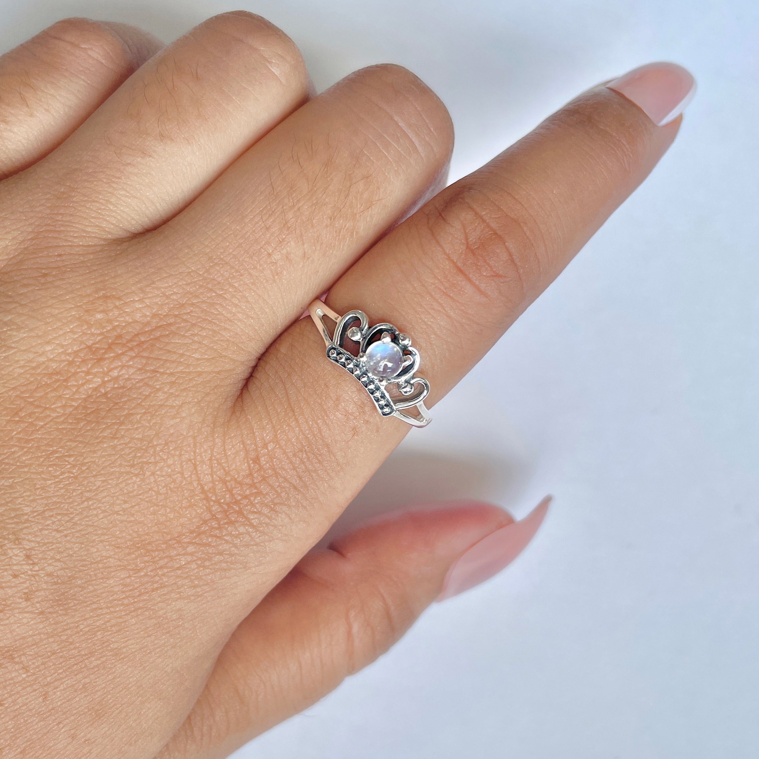 Moonstone Ring-(RBM-RDR-1430.)