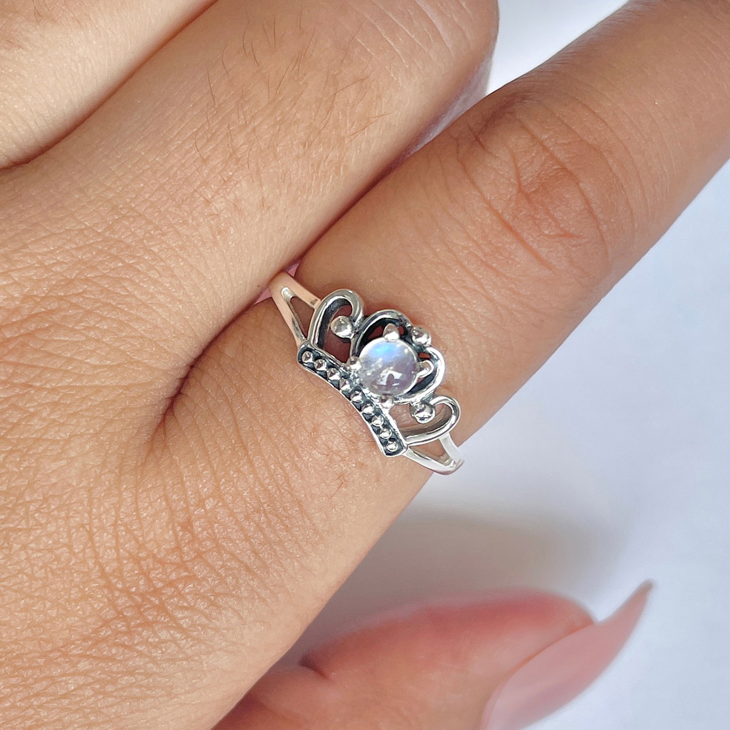 Moonstone Ring-(RBM-RDR-1430.)