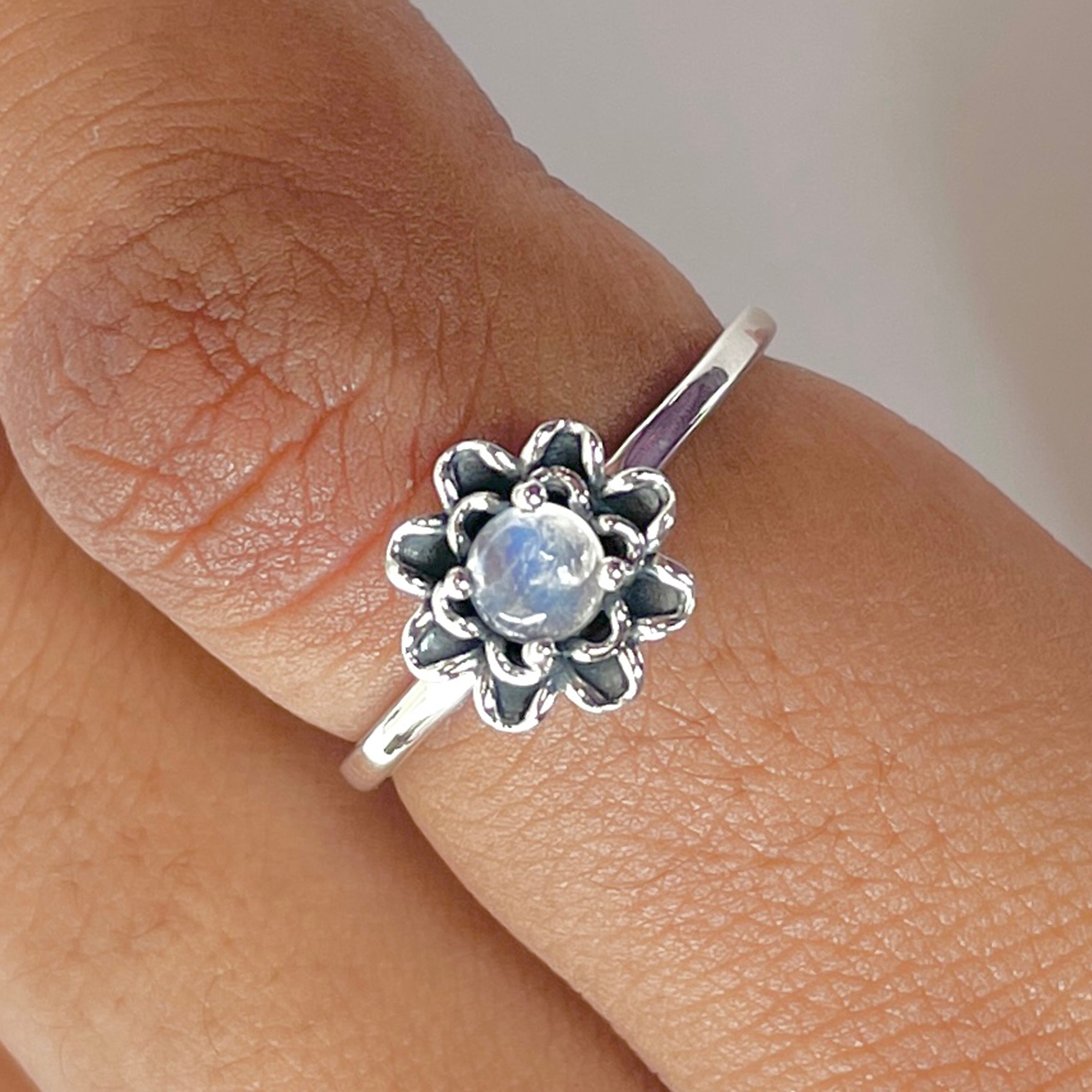 Moonstone Ring-(RBM-RDR-1515.)