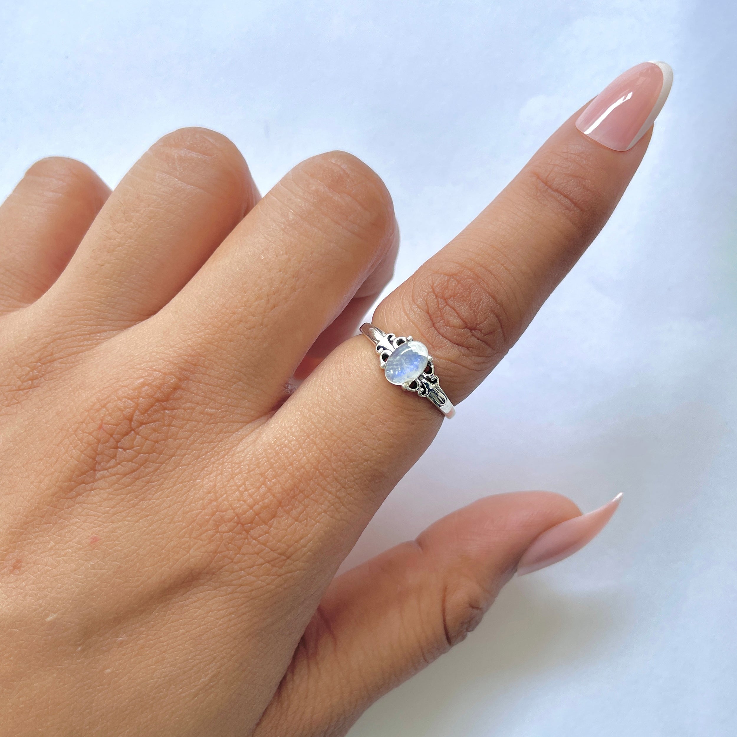 Moonstone Ring-(RBM-RDR-1531.)