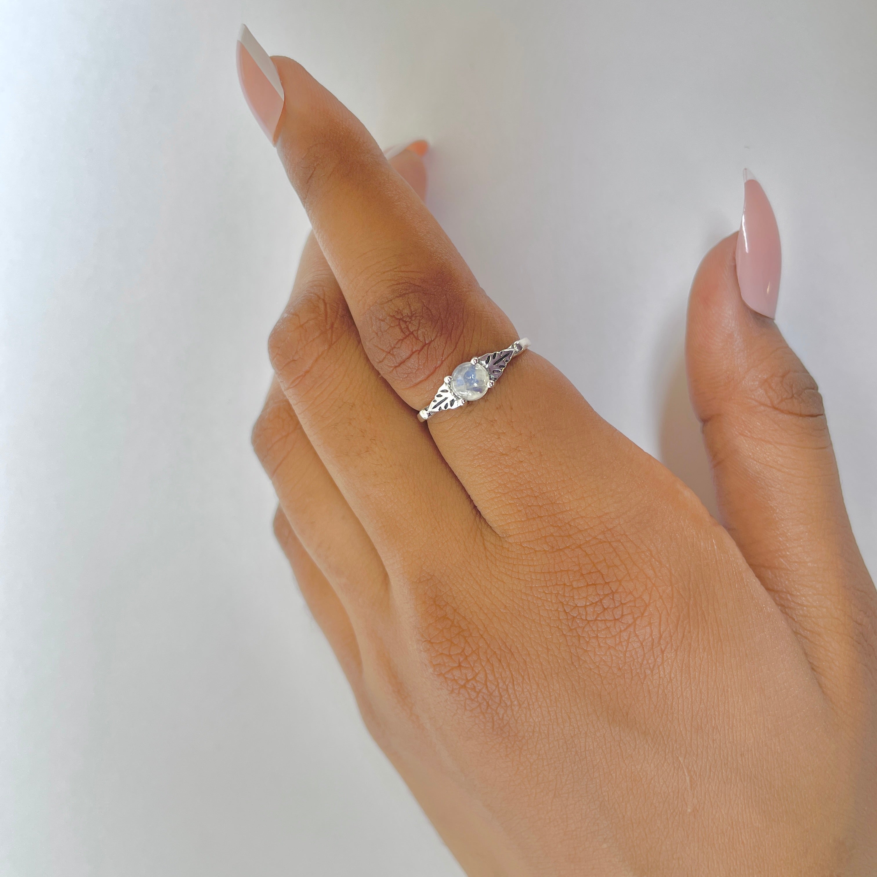 Moonstone Ring-(RBM-RDR-1534.)