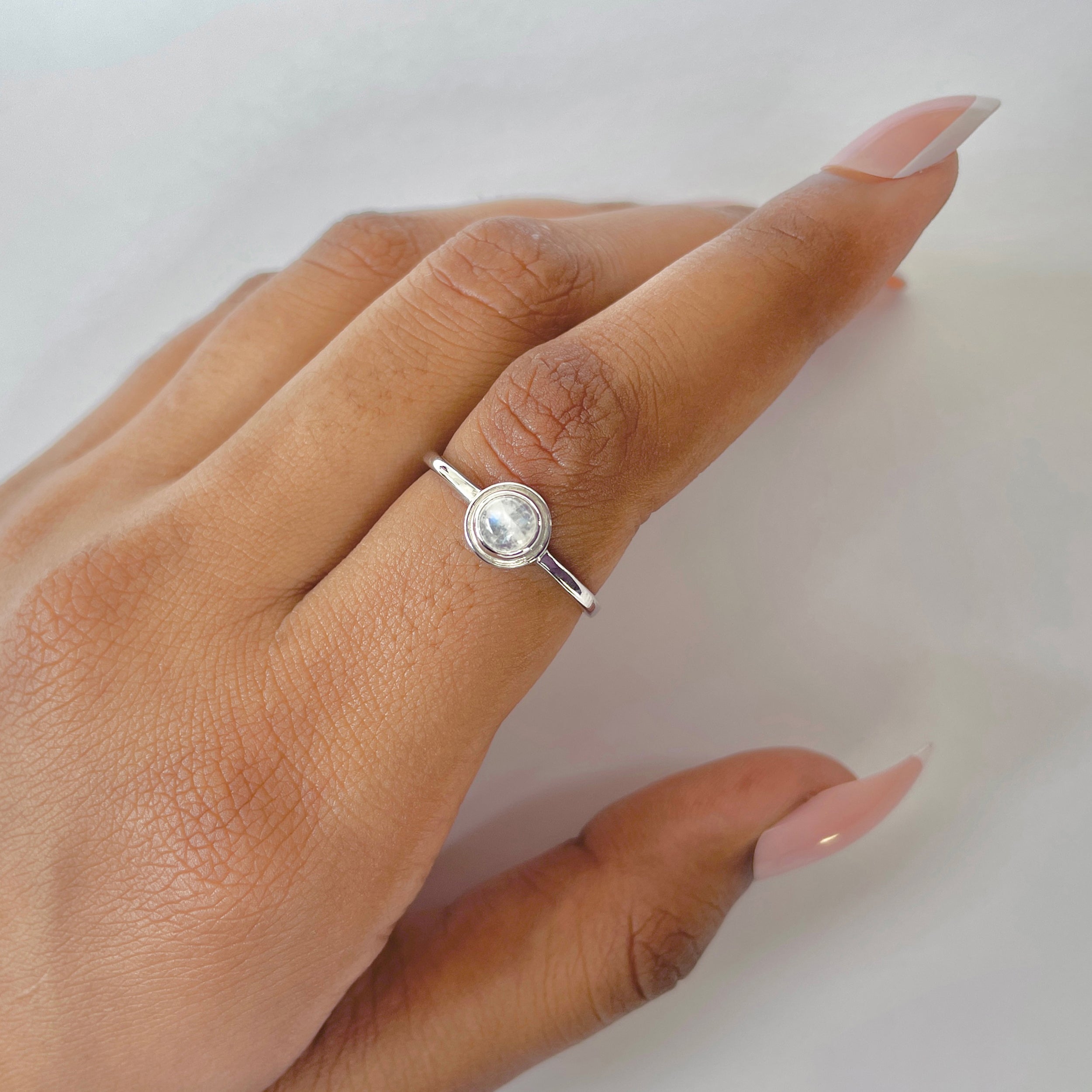 Moonstone Ring-(RBM-RDR-1566.)