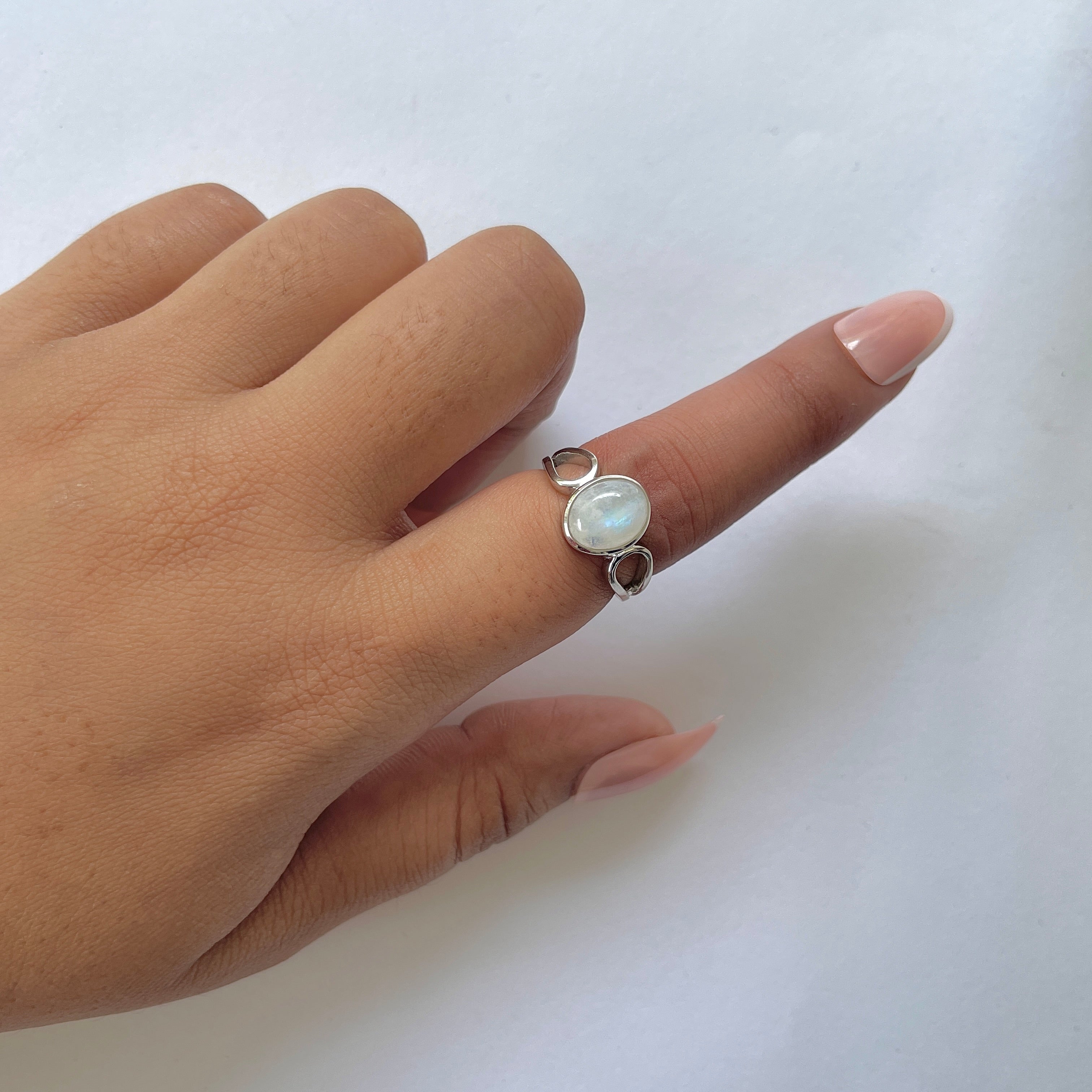Moonstone Ring-(RBM-RDR-1583.)
