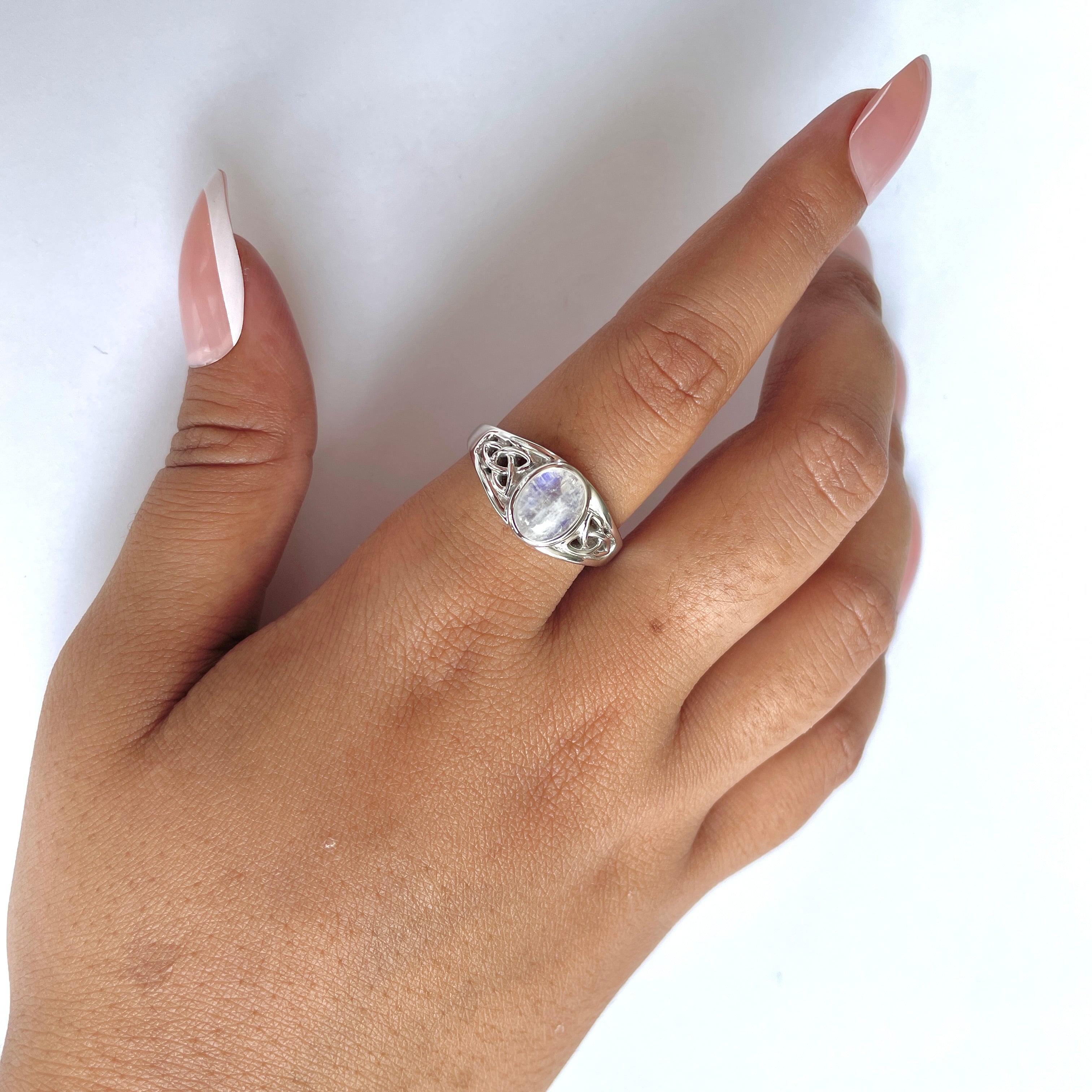 Moonstone Ring-(RBM-RDR-1592.)