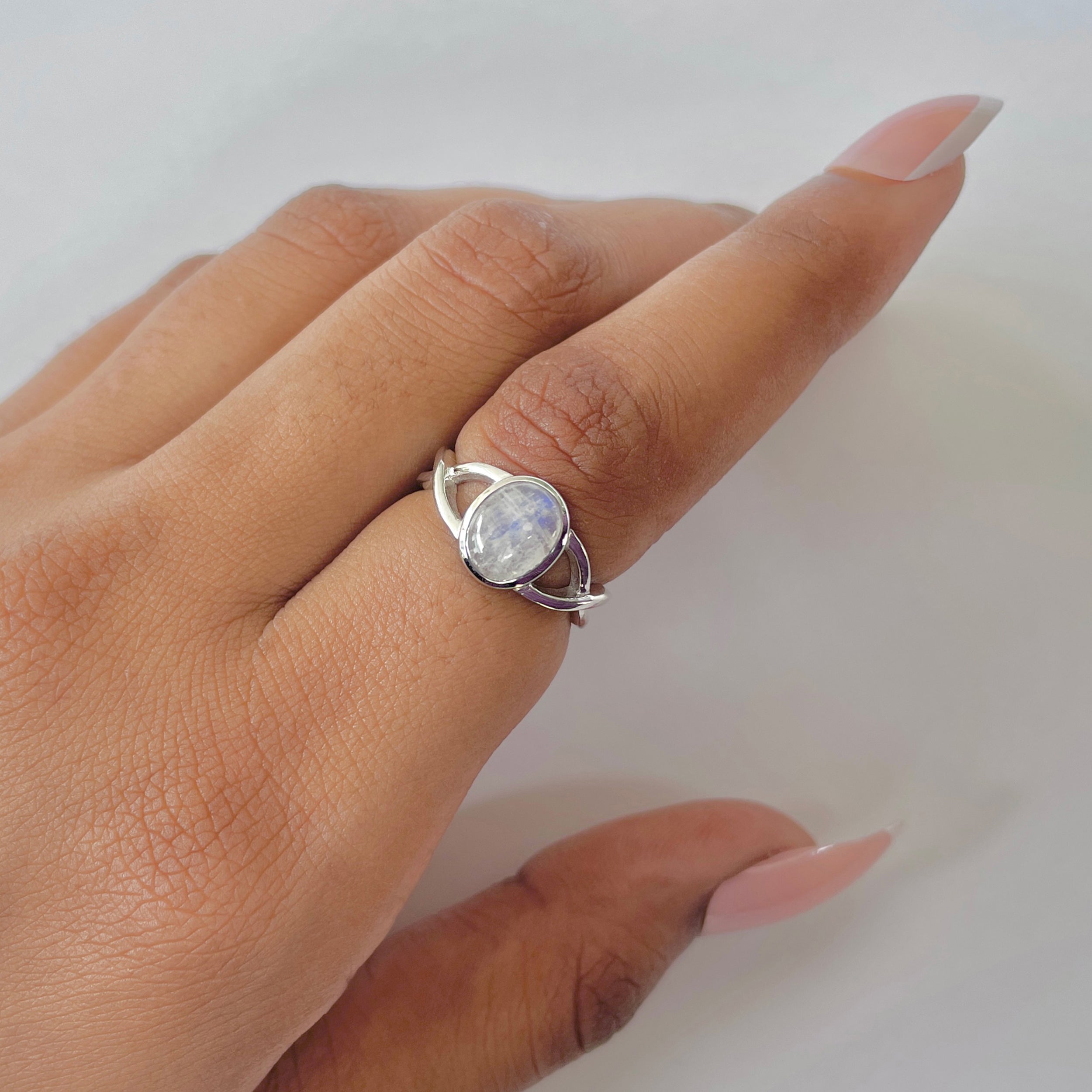 Moonstone Ring-(RBM-RDR-1594.)