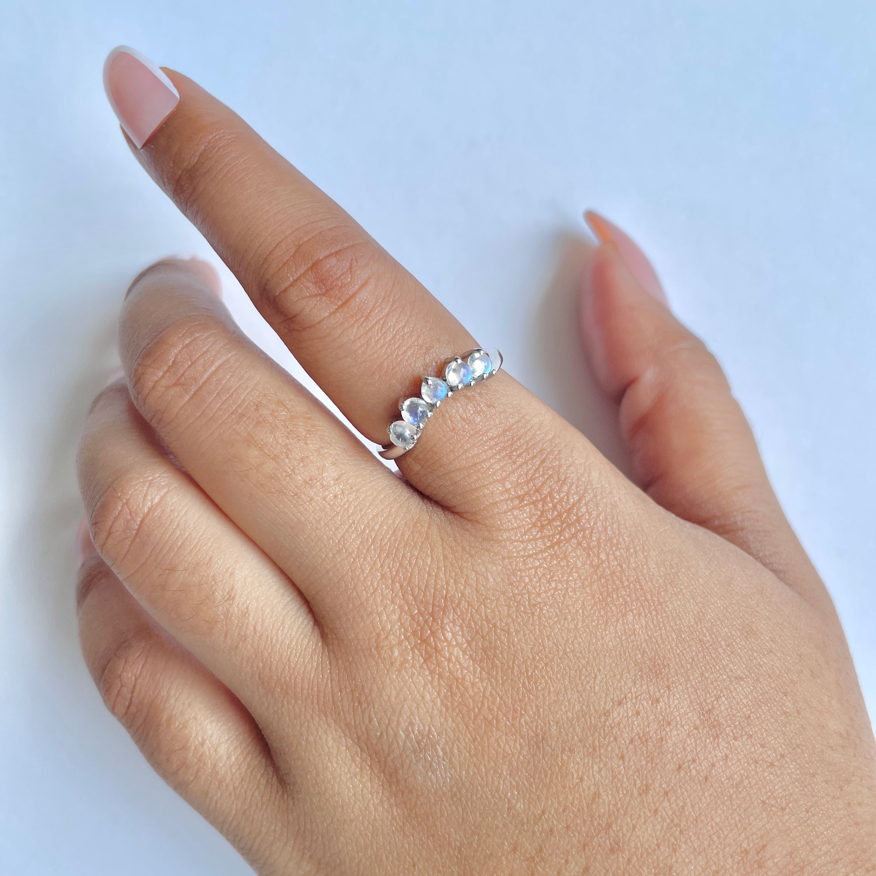 Moonstone Ring-(RBM-RDR-1634.)
