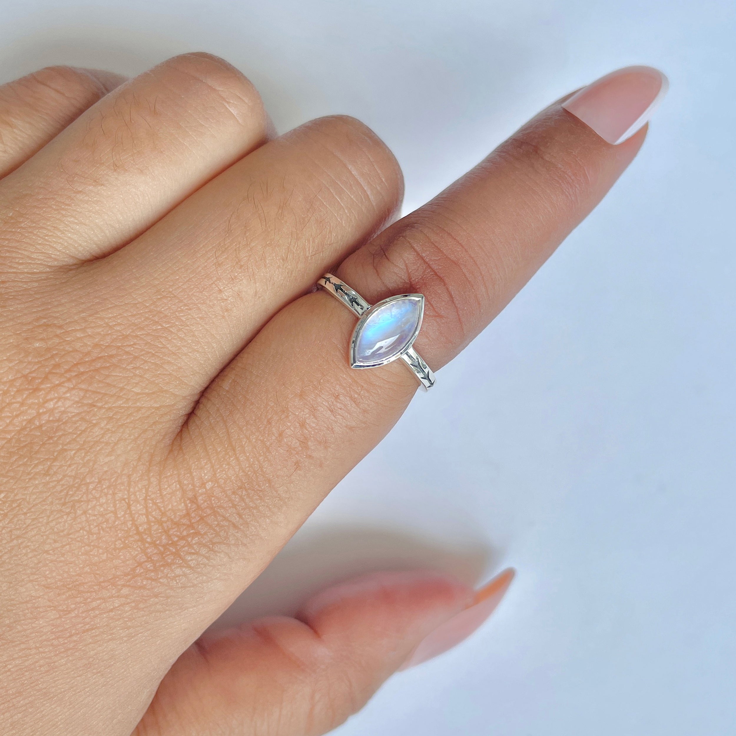 Moonstone Ring-(RBM-RDR-1636.)