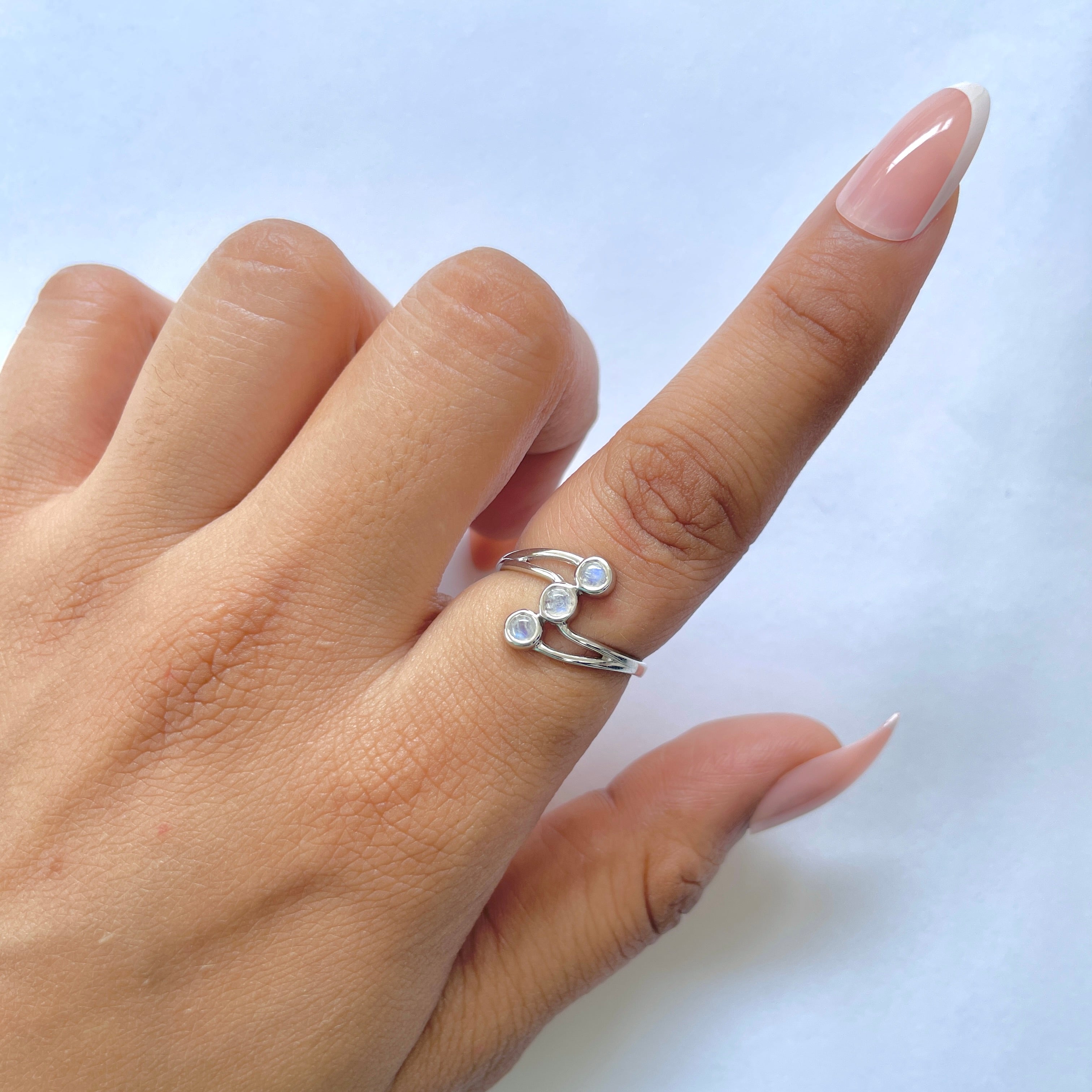 Moonstone Ring-(RBM-RDR-1707.)