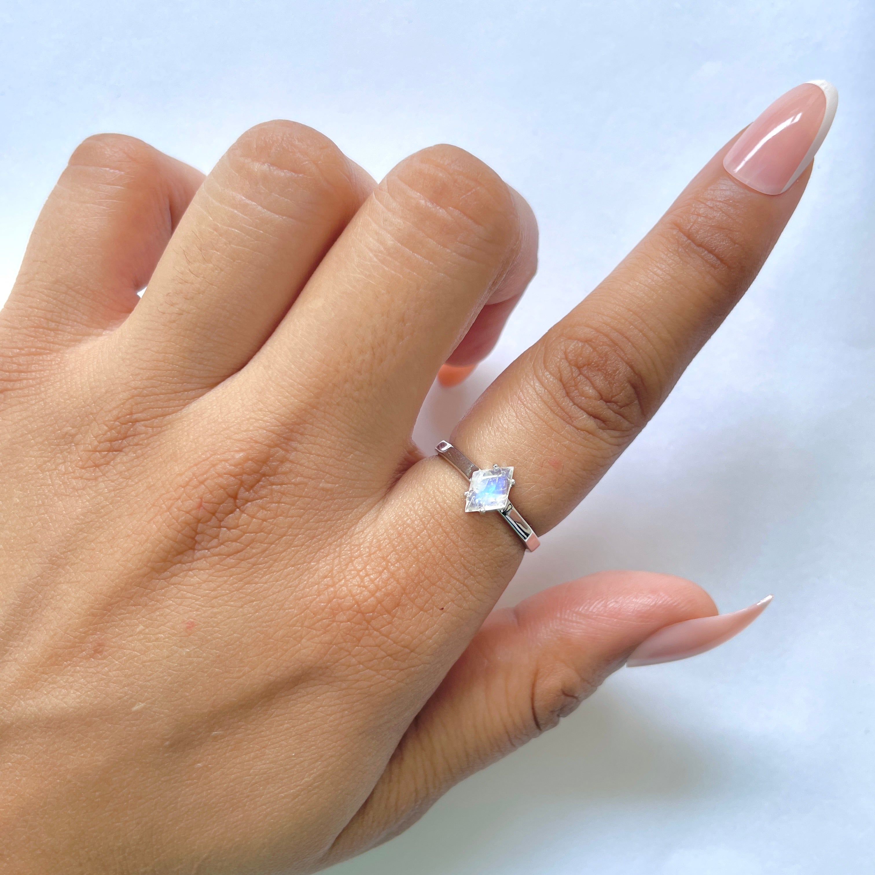 Moonstone Ring-(RBM-RDR-1733.)