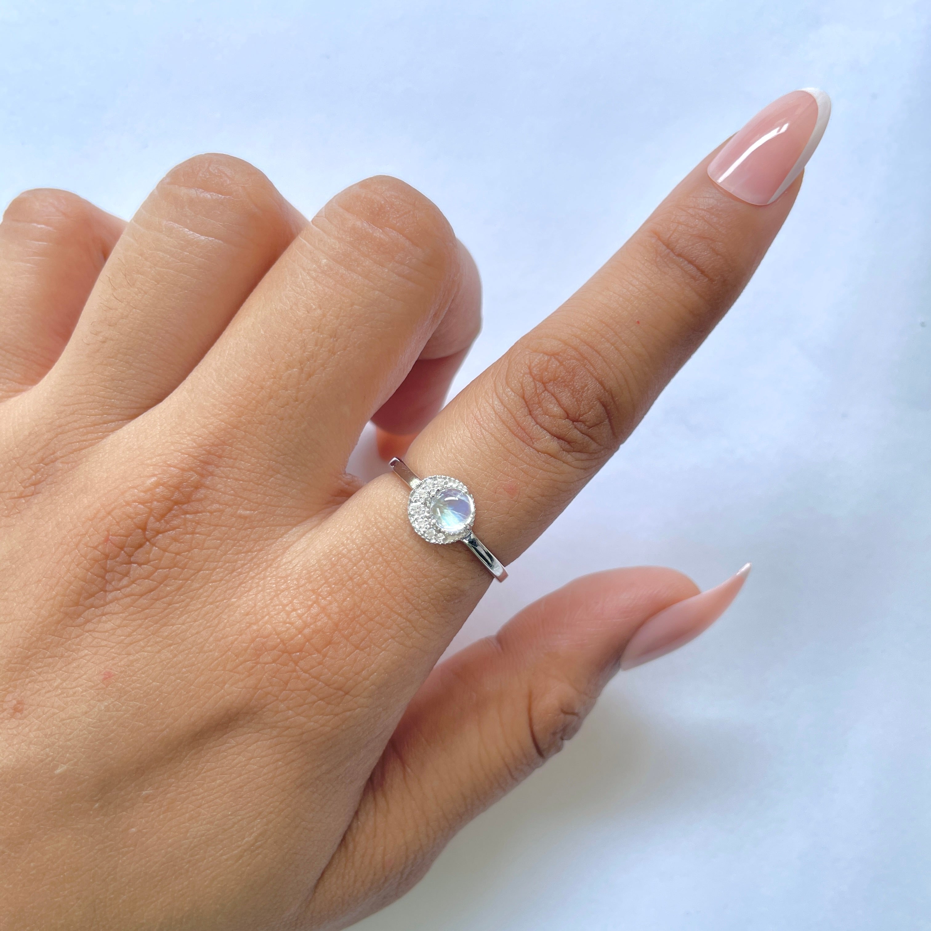 Moonstone Ring-(RBM-RDR-1746.)