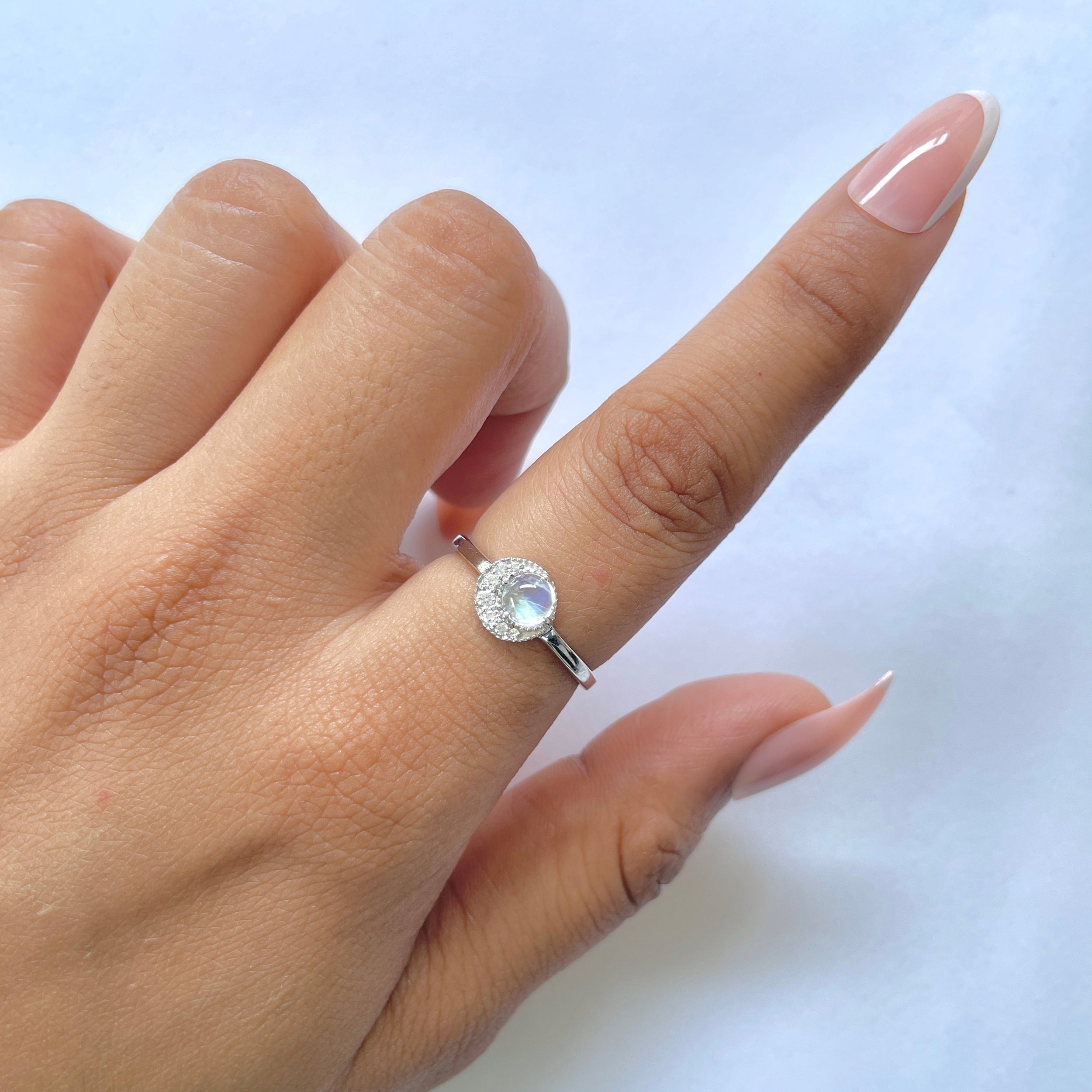 Moonstone Ring-(RBM-RDR-1746.)