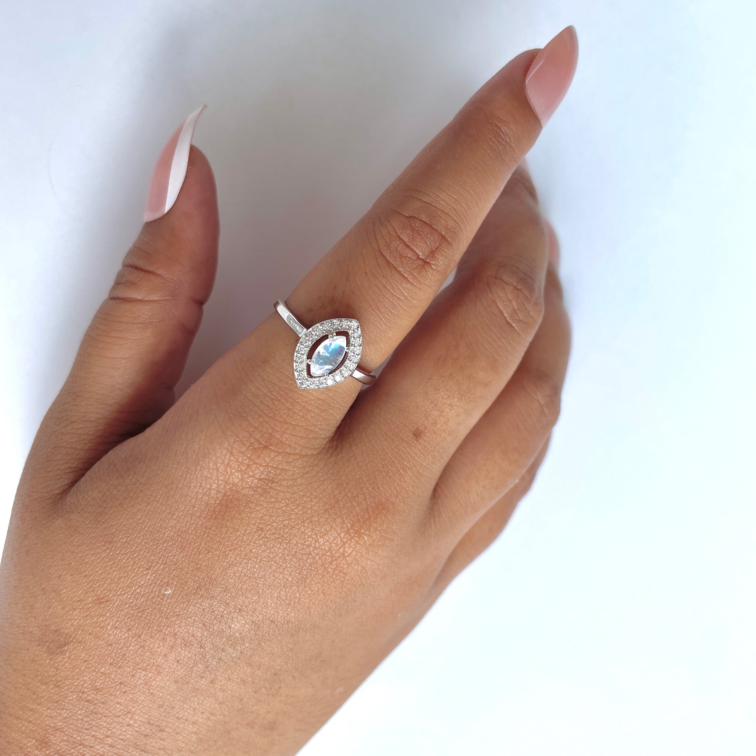 Moonstone Ring-(RBM-RDR-1798.)