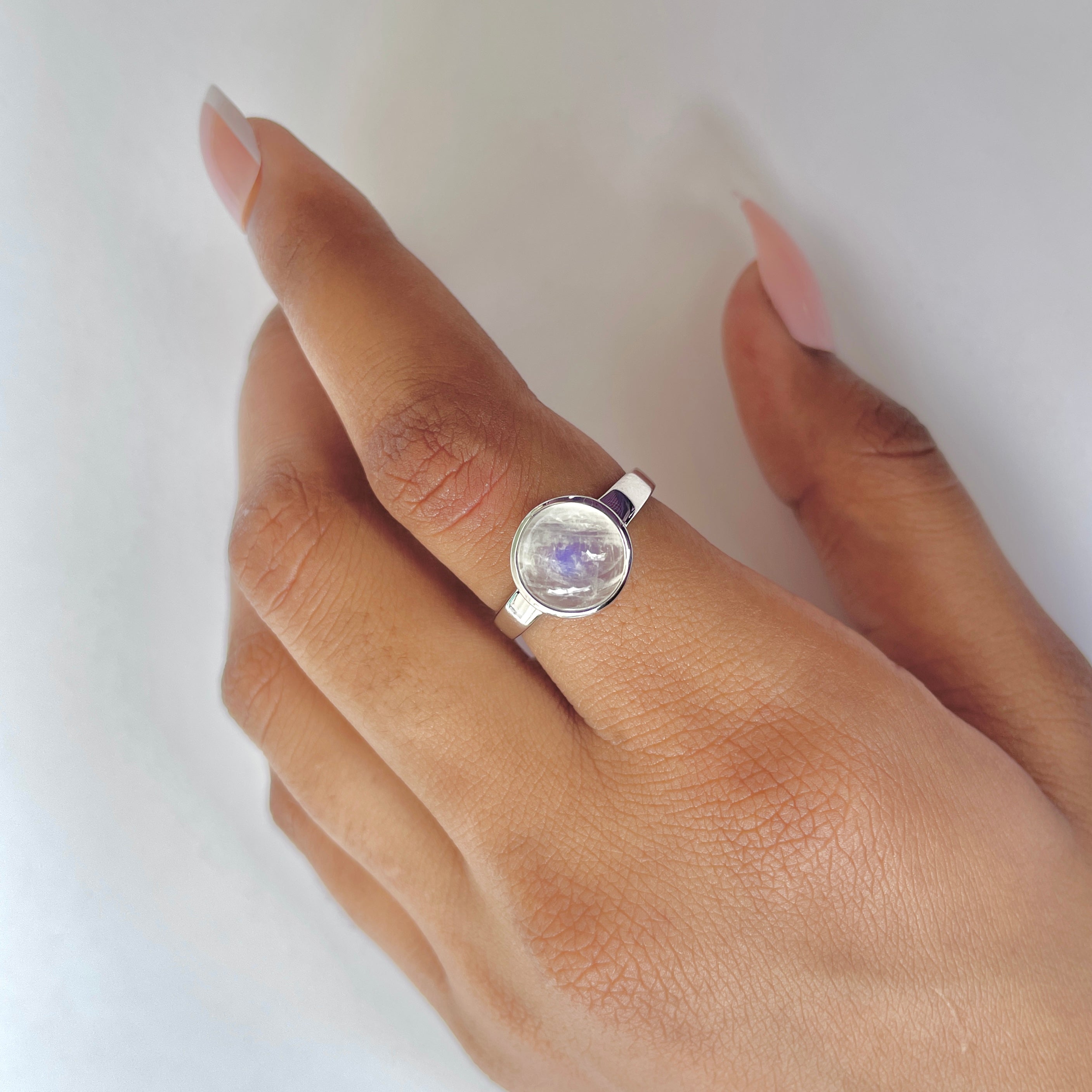 Moonstone Ring-(RBM-RDR-1822.)
