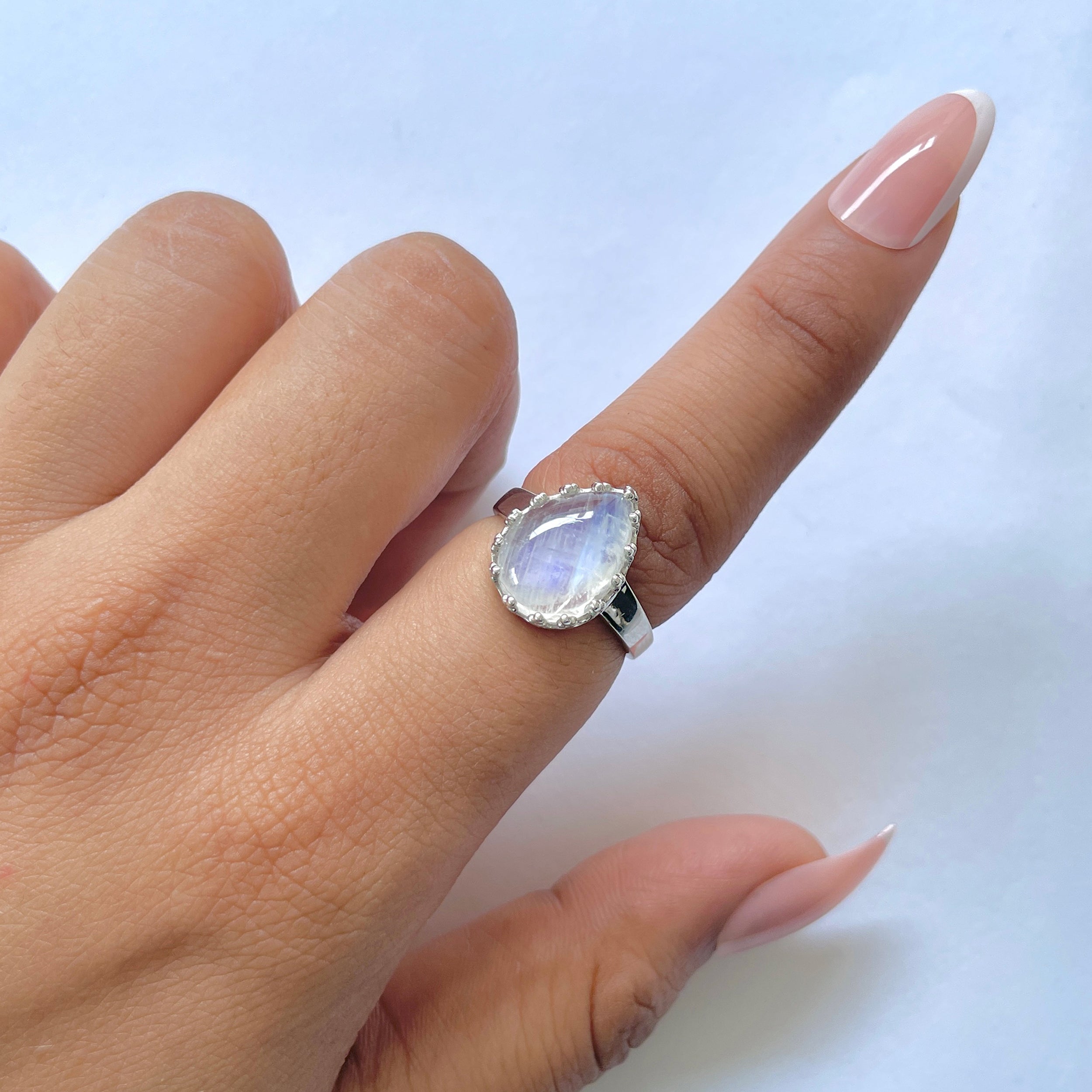 Moonstone Ring-(RBM-RDR-1828.)