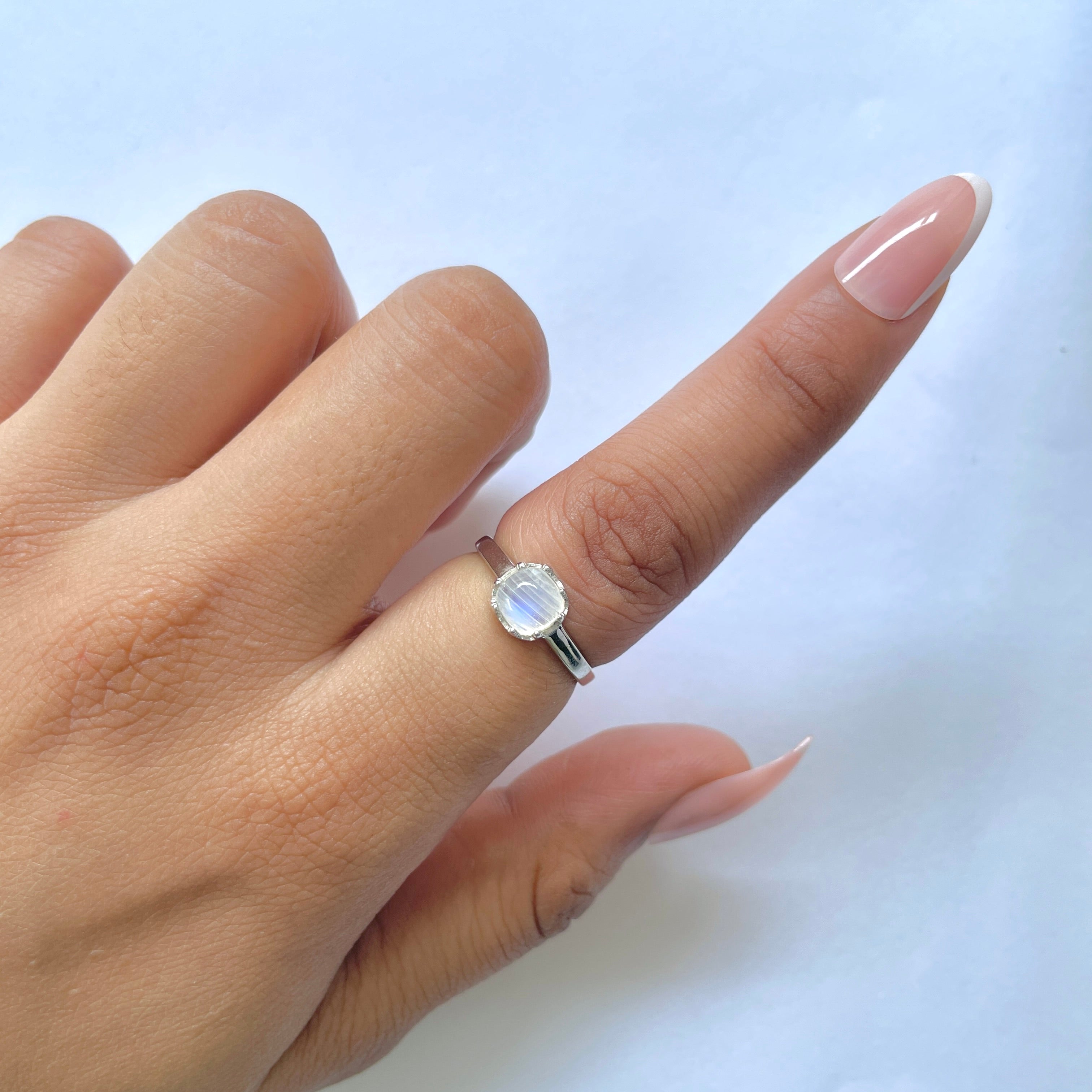 Moonstone Ring-(RBM-RDR-1831.)