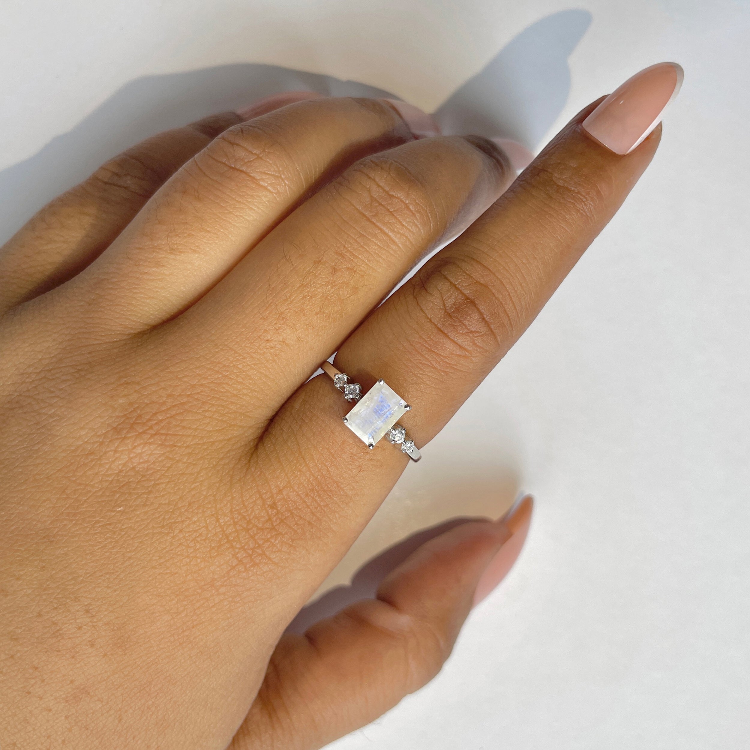 Moonstone Ring-(RBM-RDR-2187.)