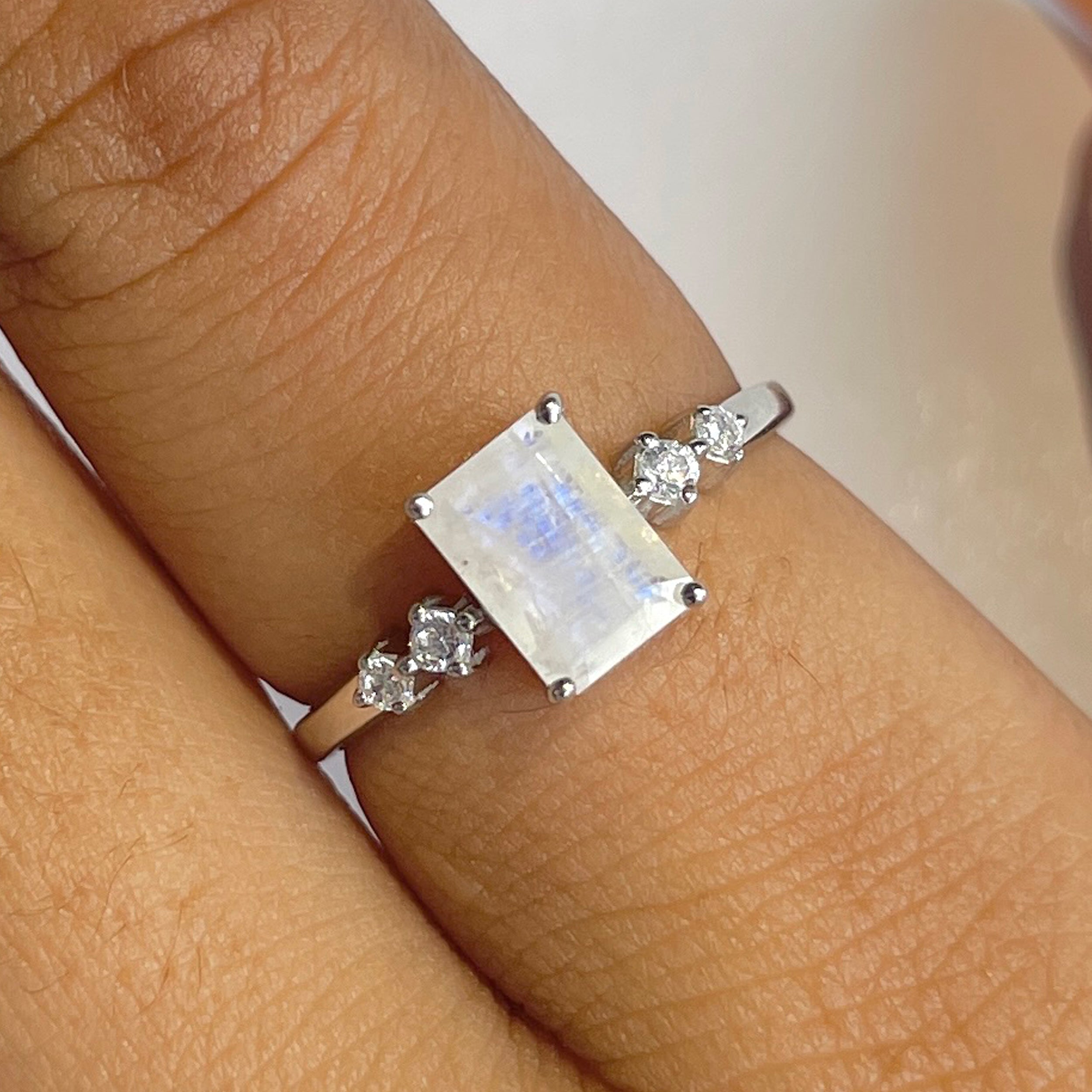 Moonstone Ring-(RBM-RDR-2187.)