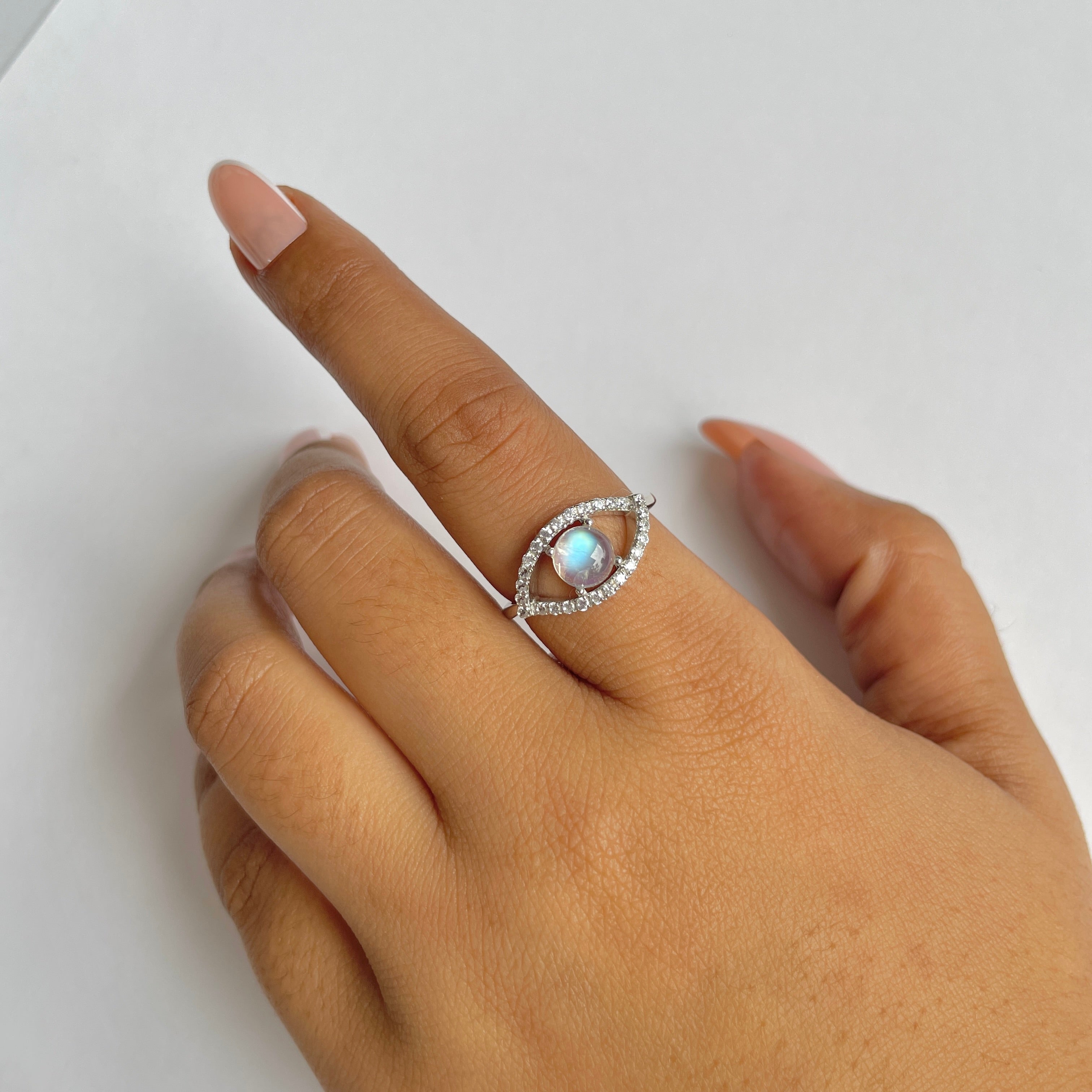 Moonstone Ring-(RBM-RDR-2190.)